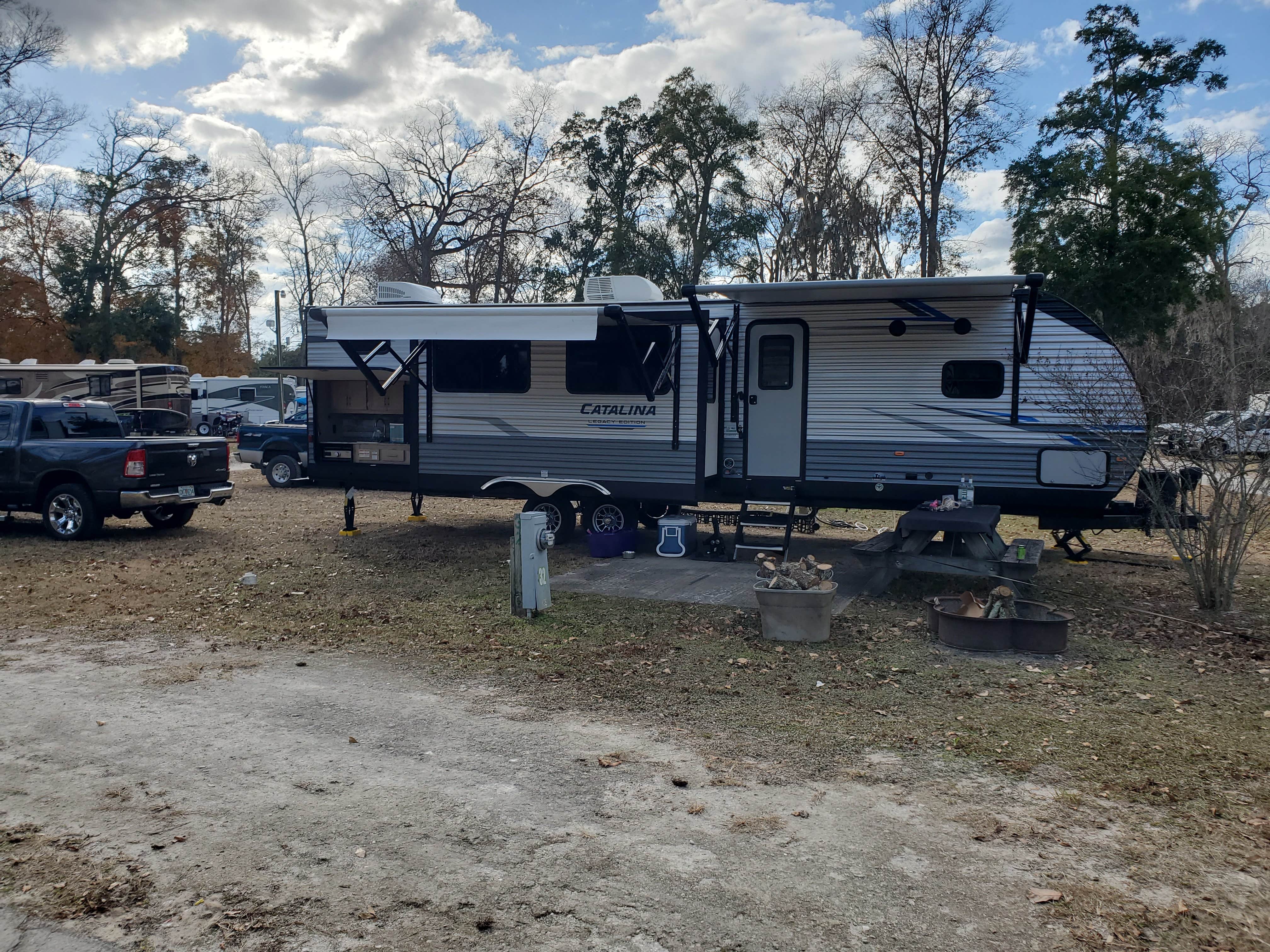 Danyel P.'s photo of rv camping at Ellie Ray's RV Resort & Lounge near Trenton, FL