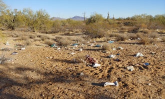 Camping near Box Wash (BLM) S. of Wickenburg - Dispersed - PERMANENTLY CLOSED: Eagle Eye Rd BLM, Aguila, Arizona