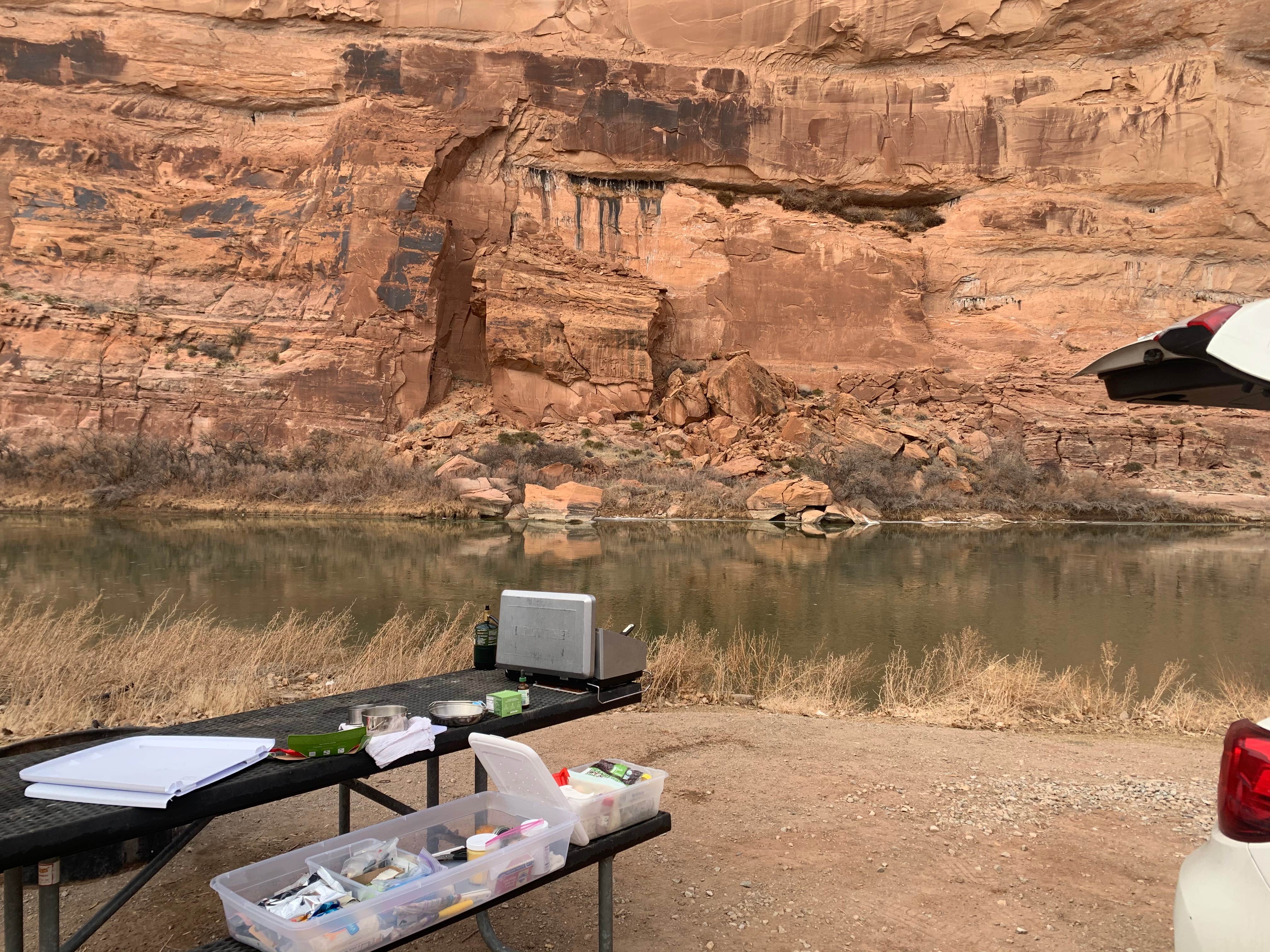 Camper-submitted photo at Goose Island Campground near Arches National Park