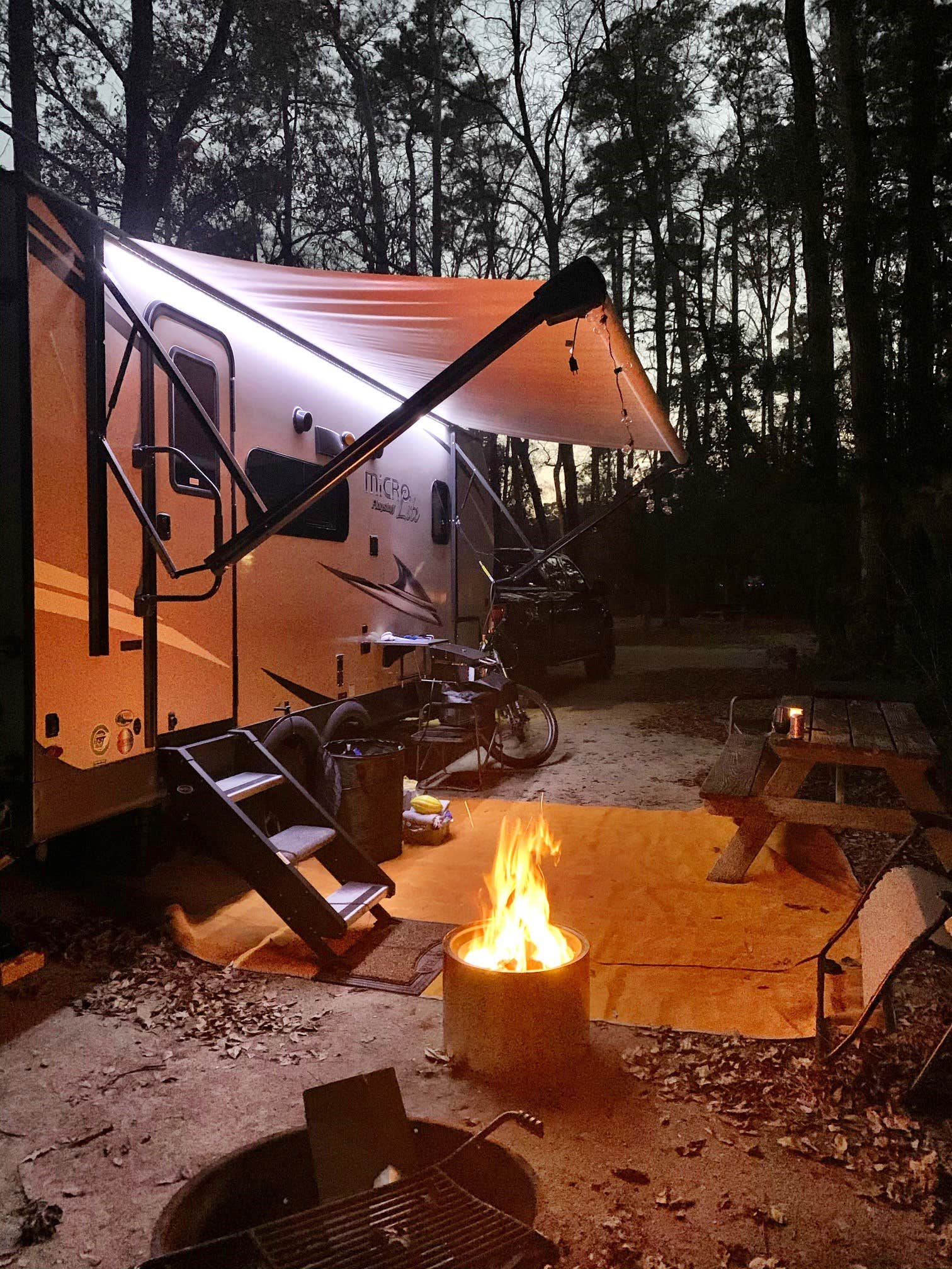 Britt B.'s photo at Myrtle Beach State Park Campground in South Carolina