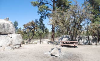 Camping near South Soggy Dry Lake on Bessemer Mine Road: Yellow Post Campsite #25, Big Bear Lake, California