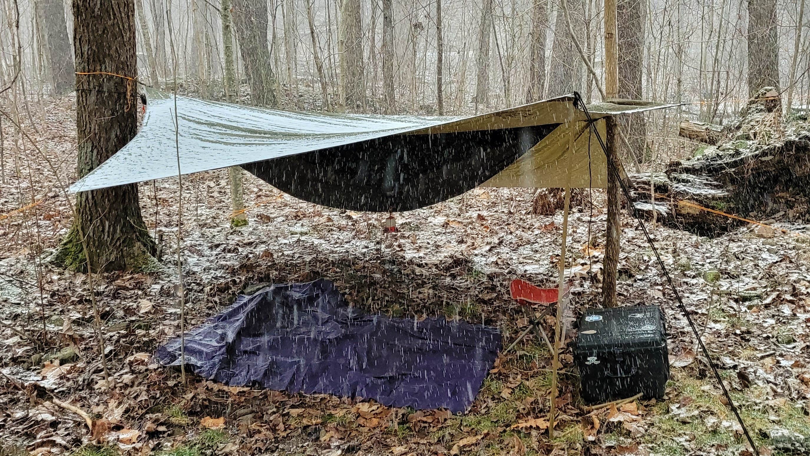 Camping near Hawk Nest Mushroom Farm: Hone Quarry, Mount Solon, Virginia