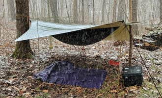 Camping near Hawk Nest Mushroom Farm: Hone Quarry, Mount Solon, Virginia