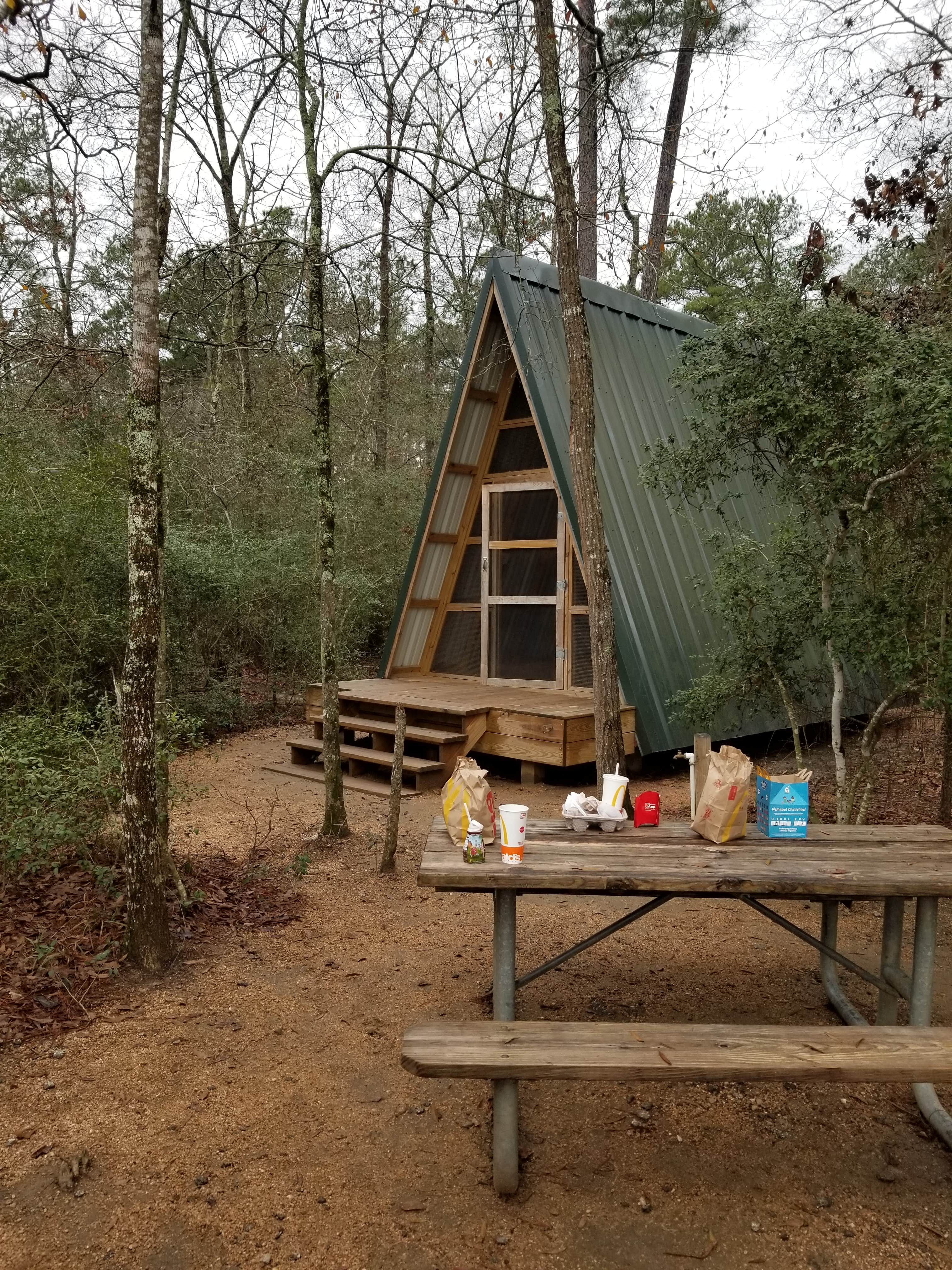 Rigo P.'s photo of a cabin at Lake Houston Wilderness Park near Kemah, TX