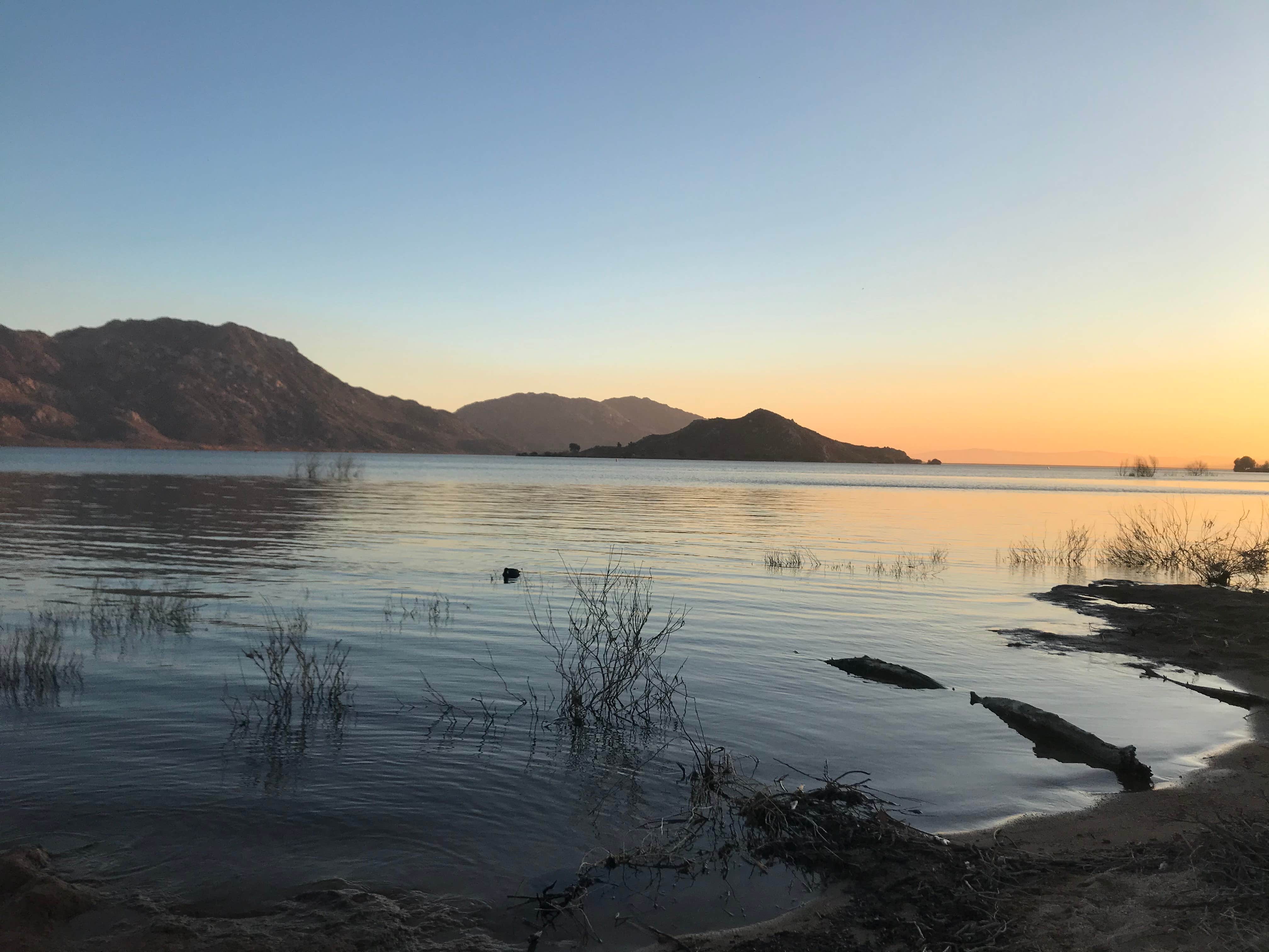 Camper-submitted photo at Lake Perris State Recreational Area Campground near San Jacinto, CA