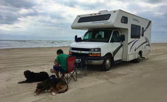 Rocco's photo of camping with pets at Port Aransas Permit Beach in Texas