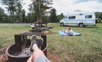 Trip Over Life's photo of rv camping at Cherry Springs State Park Campground near Coudersport, PA