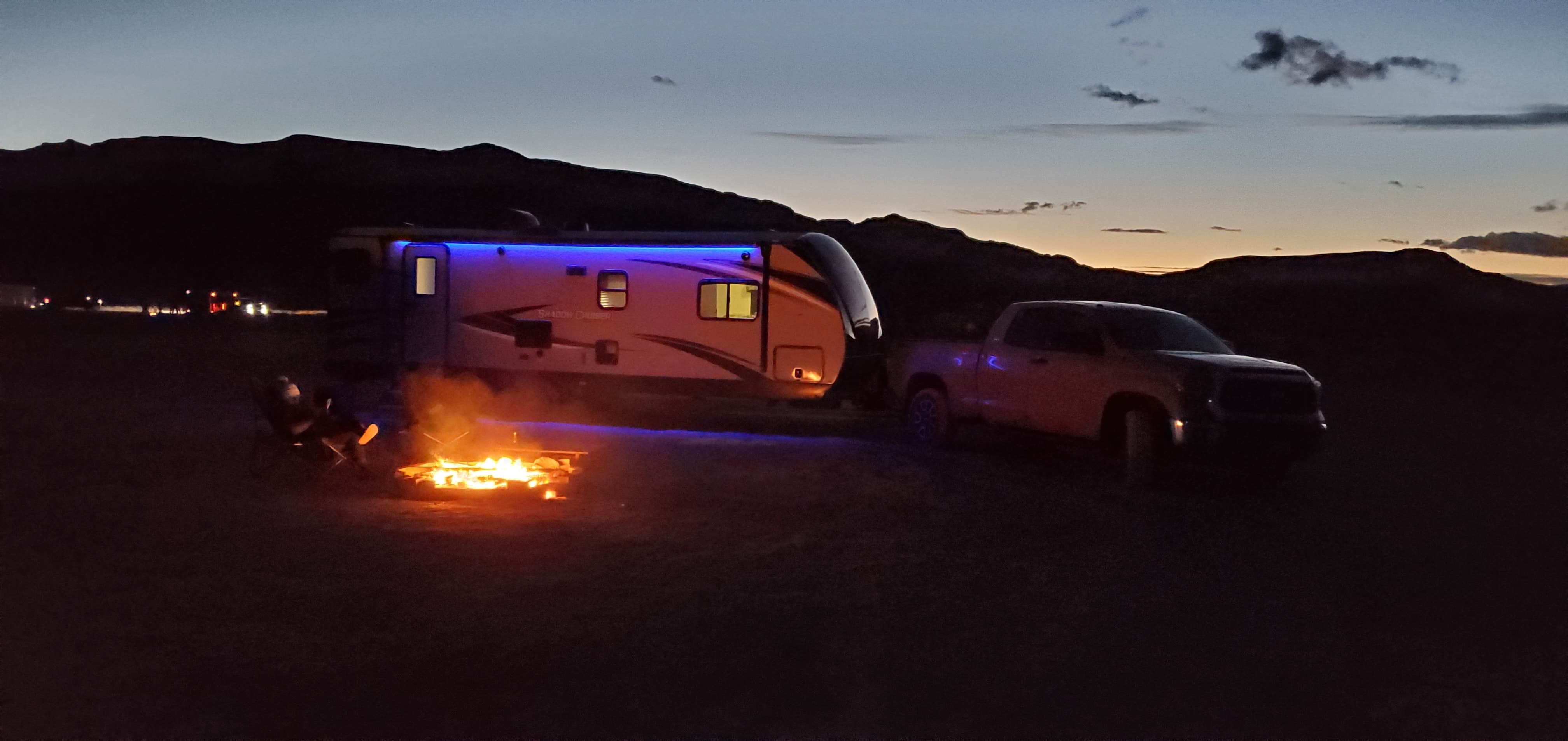 Camper submitted image from Dispersed-jean/roach Dry Lakes - 5