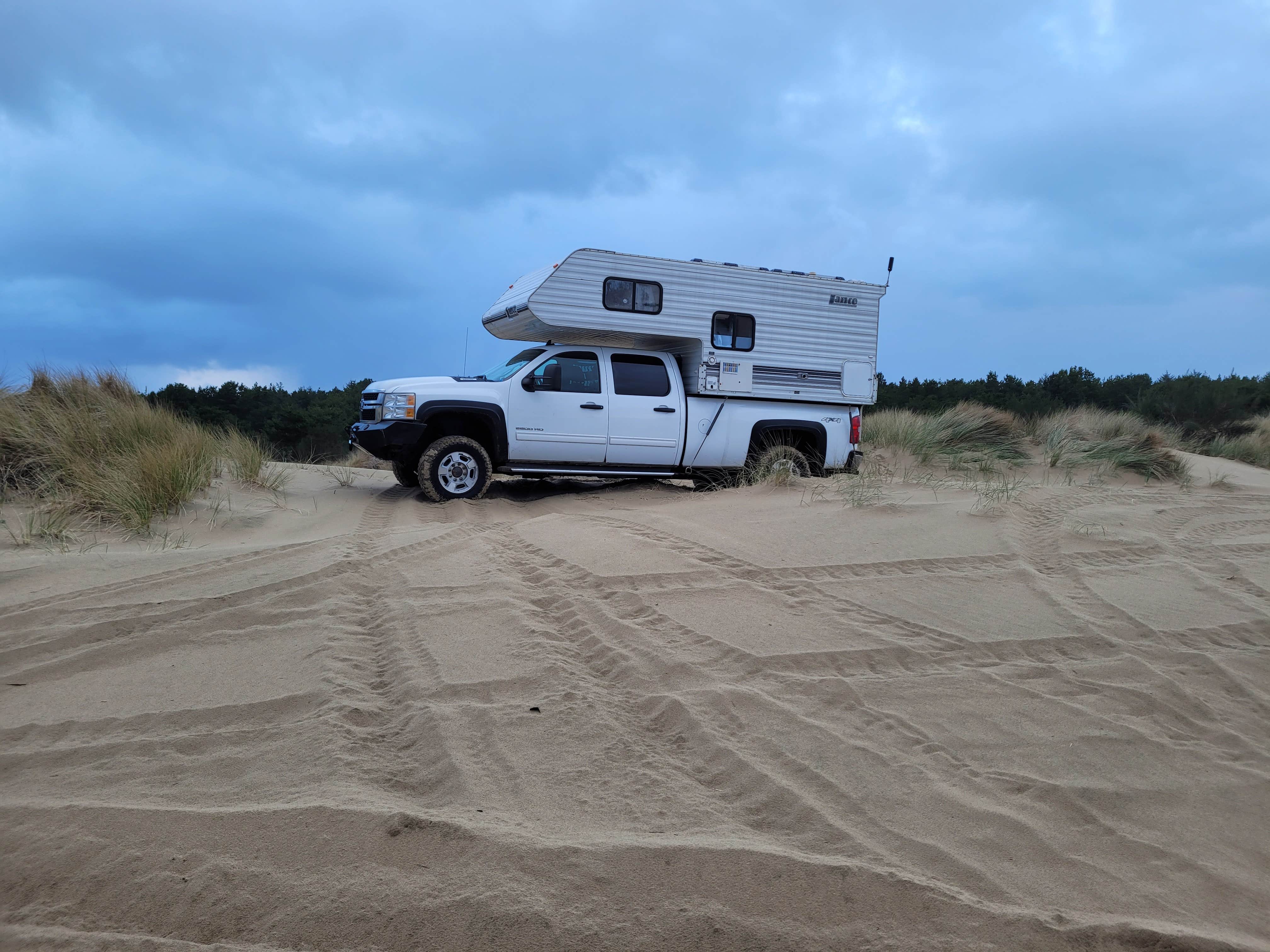 Camper-submitted photo at South Jetty Sand Camping near Florence, OR
