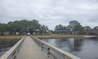 Camping near Ochlockonee River State Park Campground: Holiday Campground, Panacea, Florida