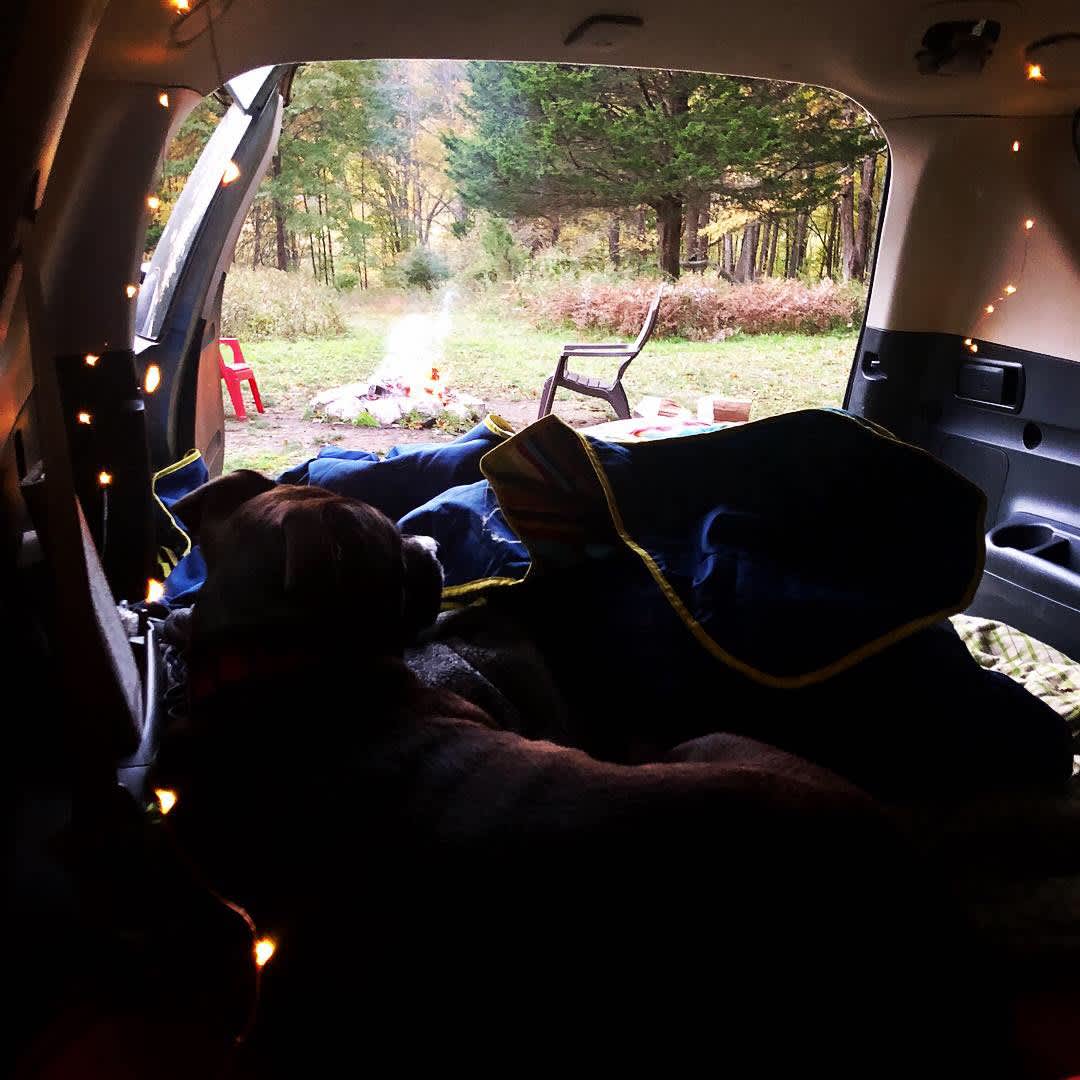 Camper-submitted photo at Boulder Point Campground near Gardiner, NY