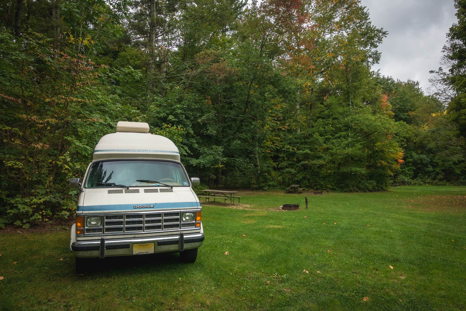 Trip Over Life's photo of rv camping at Branbury State Park Campground near Goshen, VT