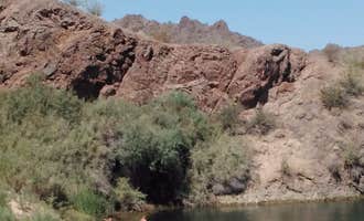 Camping near Cattail Cove State Park Campground: River Island State Park Campground, Parker Dam, Arizona