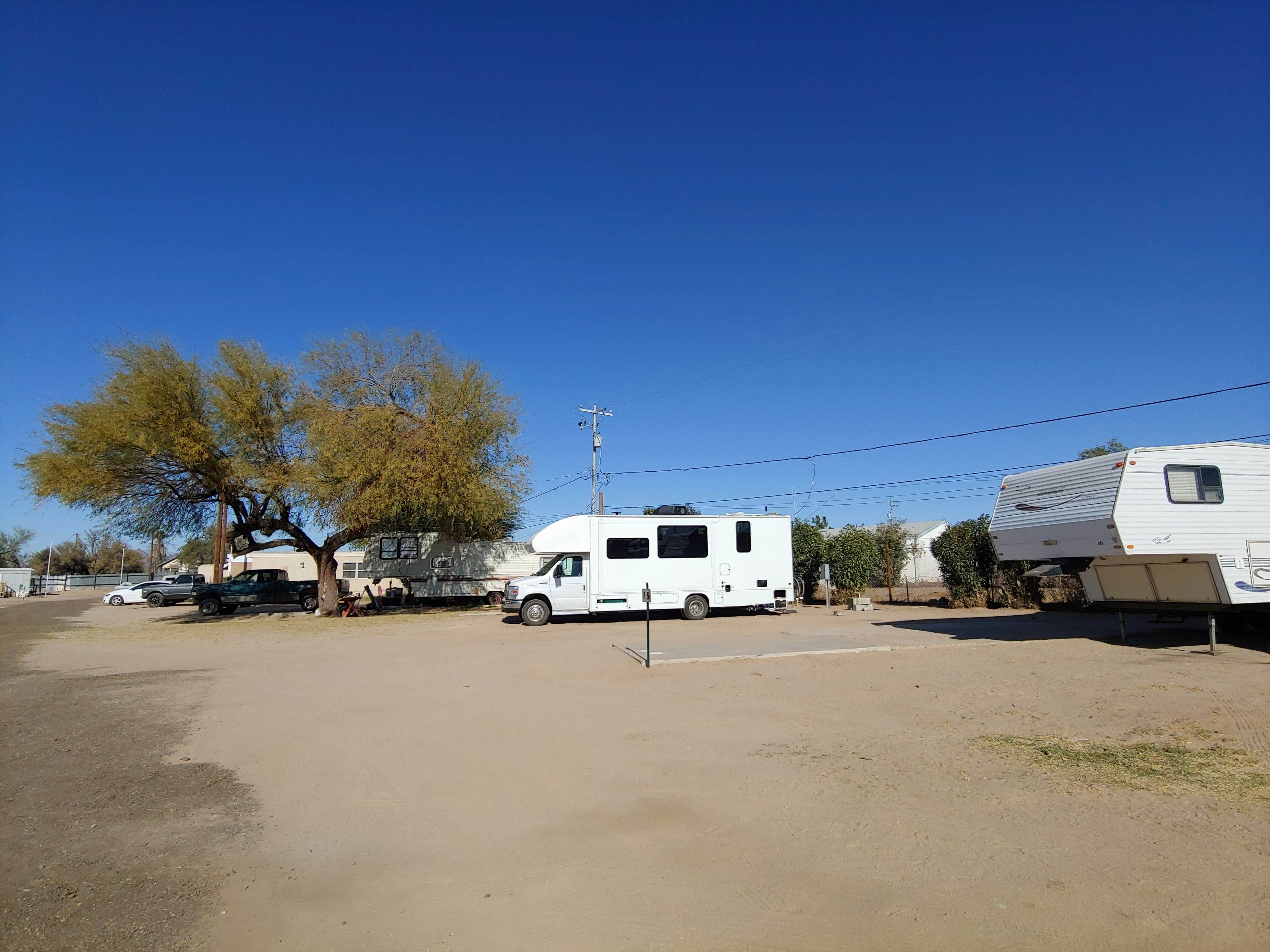 Camper-submitted photo at Palms Mobile Home RV Park near Gila Bend, AZ
