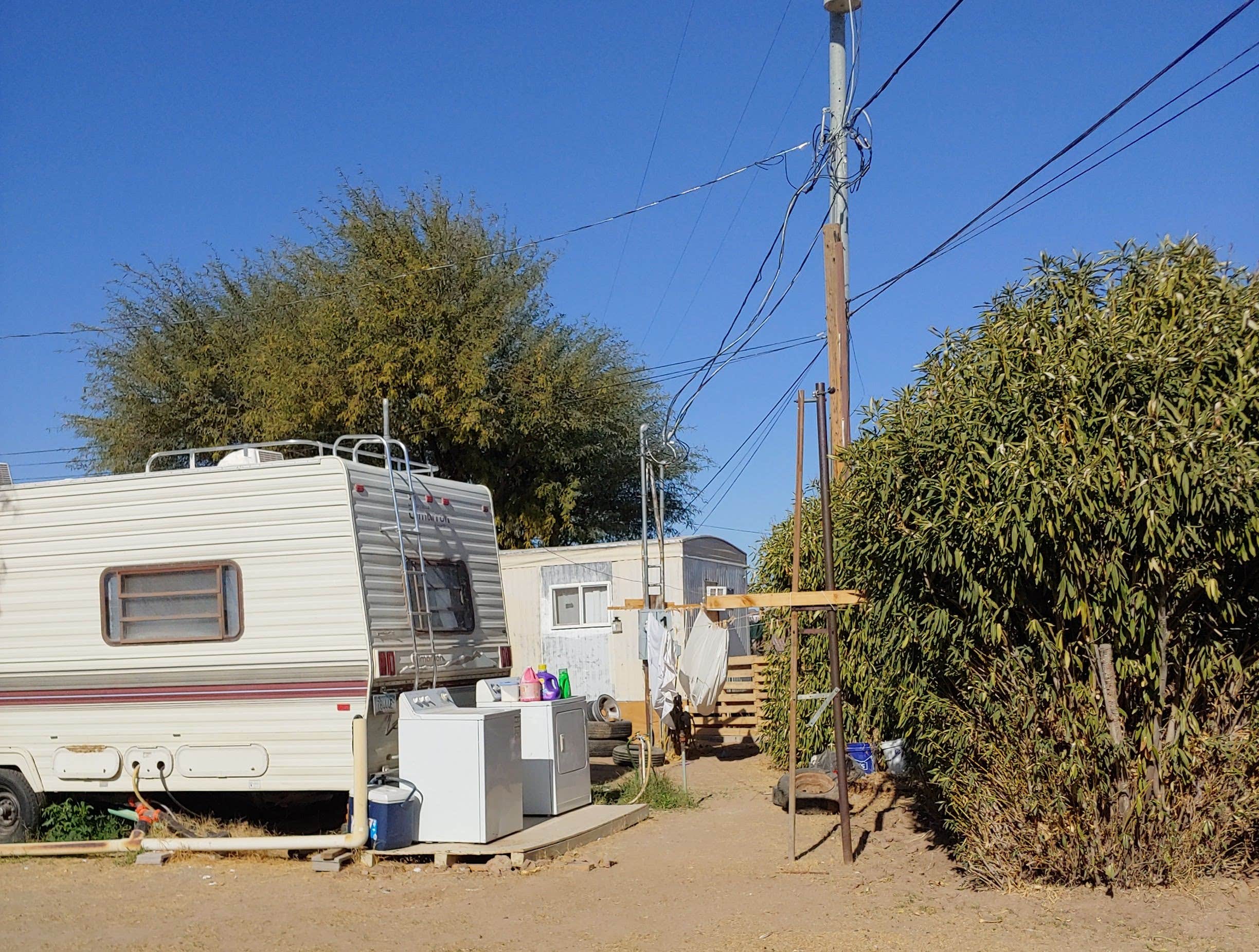 Laura M.'s photo of rv camping at Palms Mobile Home RV Park near Ajo, AZ