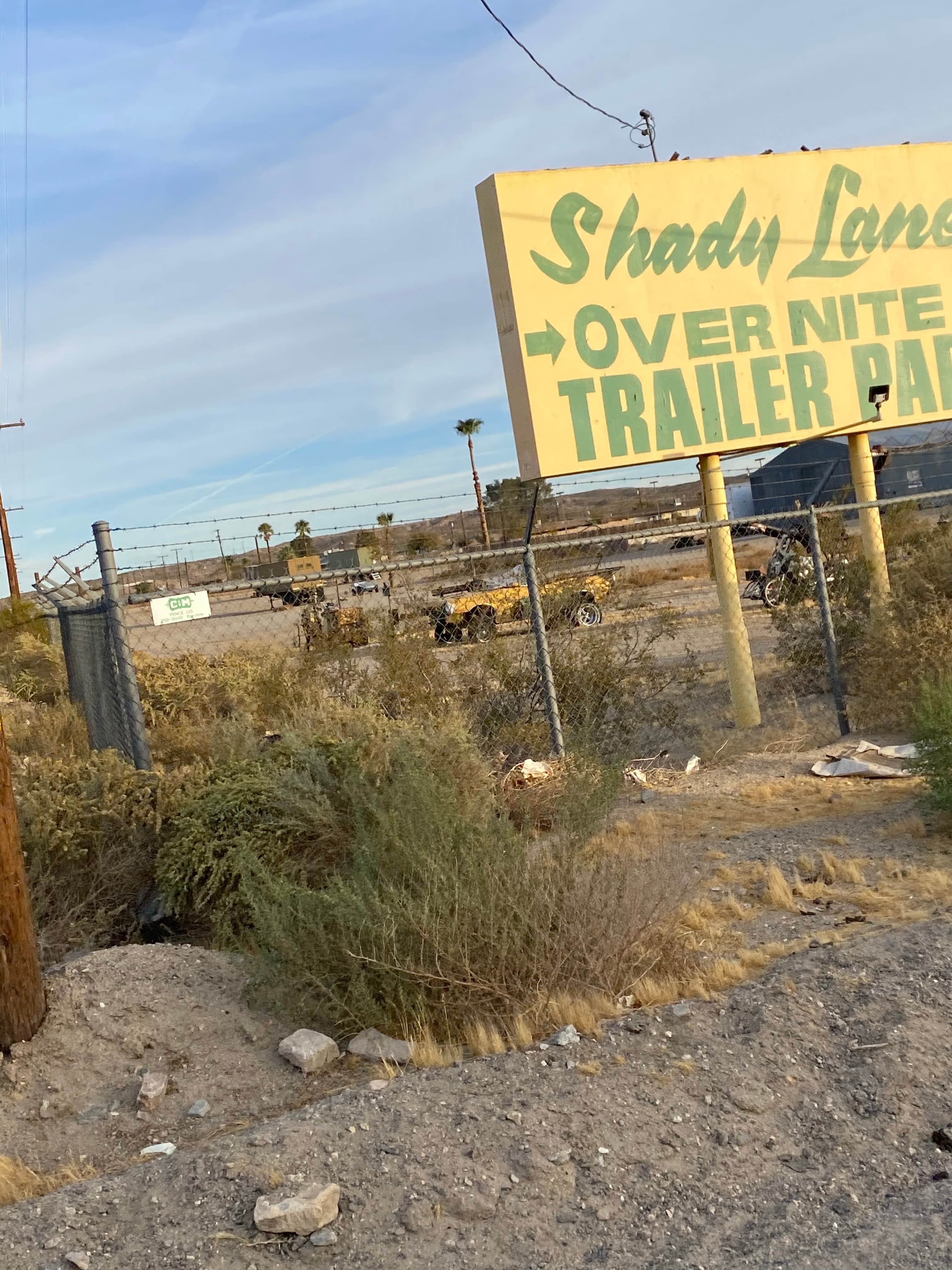 Camper-submitted photo at Shady Lane RV Camp near Helendale, CA