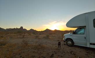 Laura M.'s photo of rv camping at Saddle Mountain BLM (Tonopah, AZ) near Tonopah, AZ