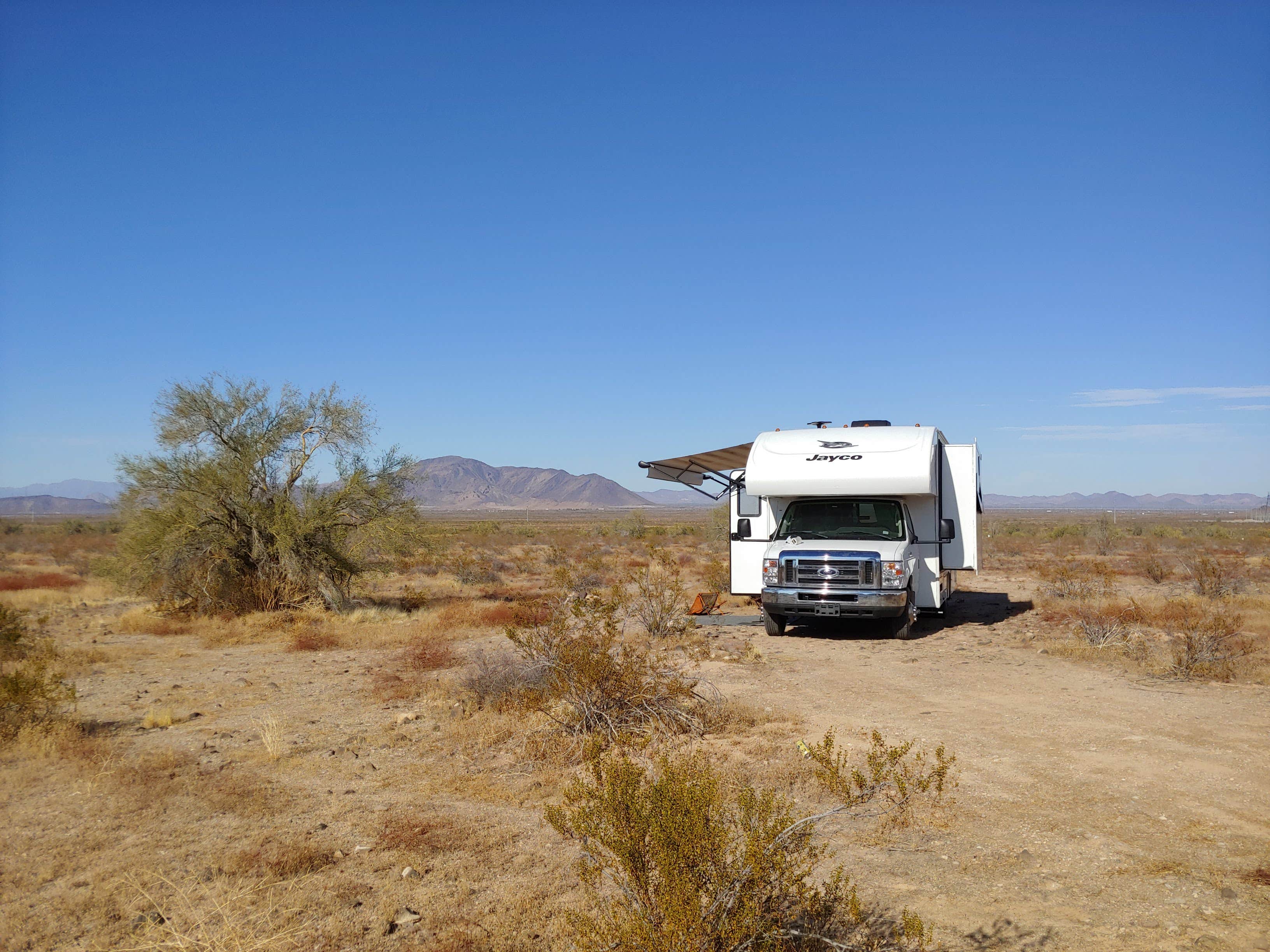 Camper-submitted photo at Saddle Mountain BLM (Tonopah, AZ) near Glendale, AZ