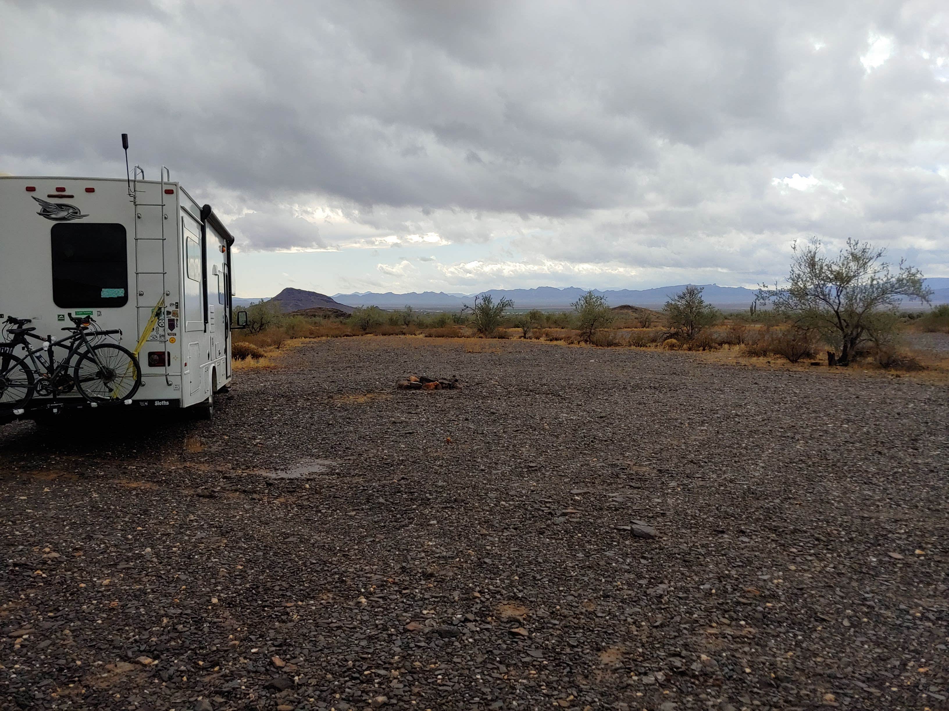 Camper-submitted photo at Vicksburg Pit Rd BLM near Salome, AZ