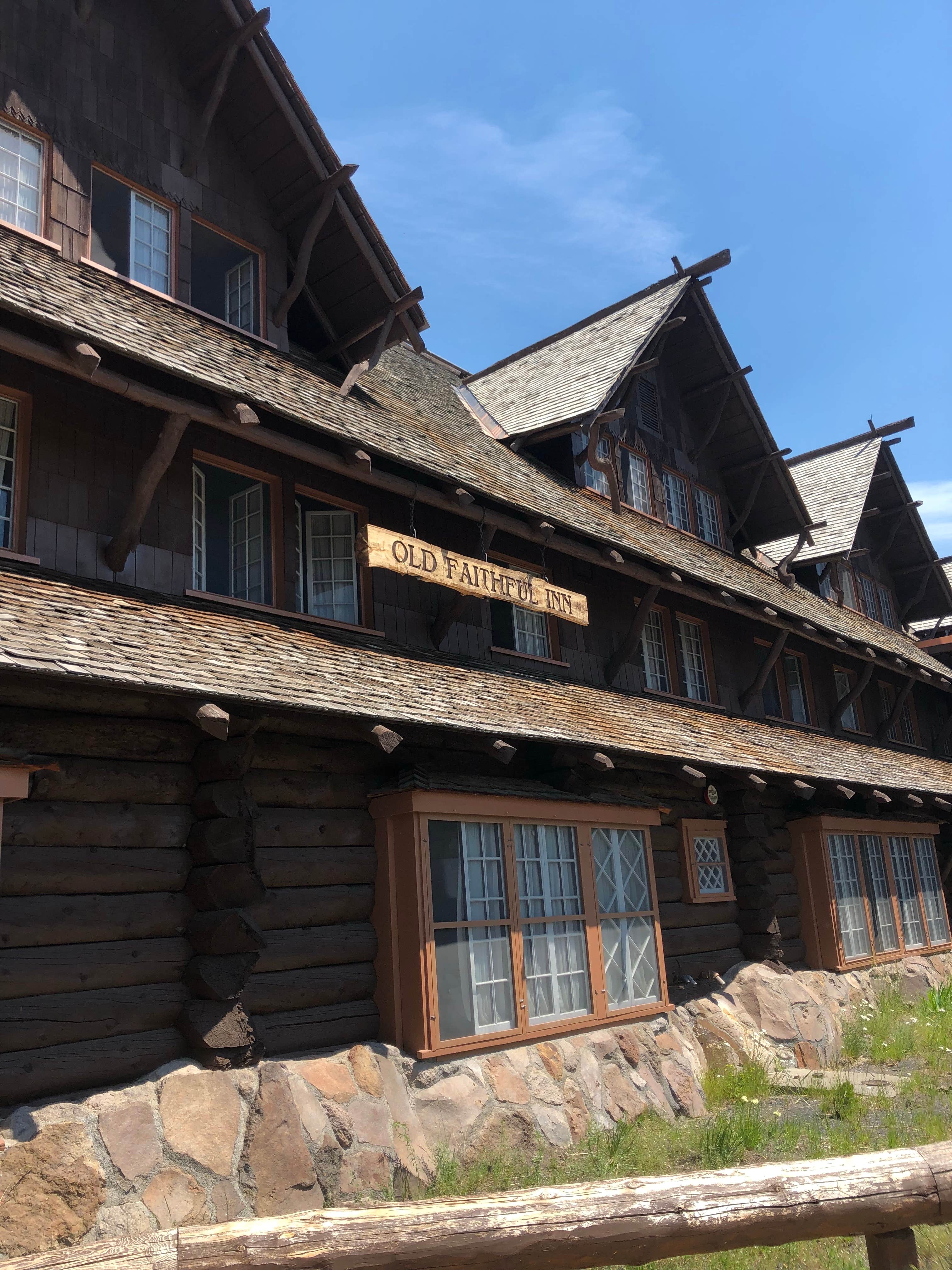 Hannah S.'s photo of glamping accommodations at Old Faithful Inn — Yellowstone National Park near Grand Teton National Park
