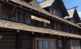 Hannah S.'s photo of glamping accommodations at Old Faithful Inn — Yellowstone National Park near Custer Gallatin National Forest