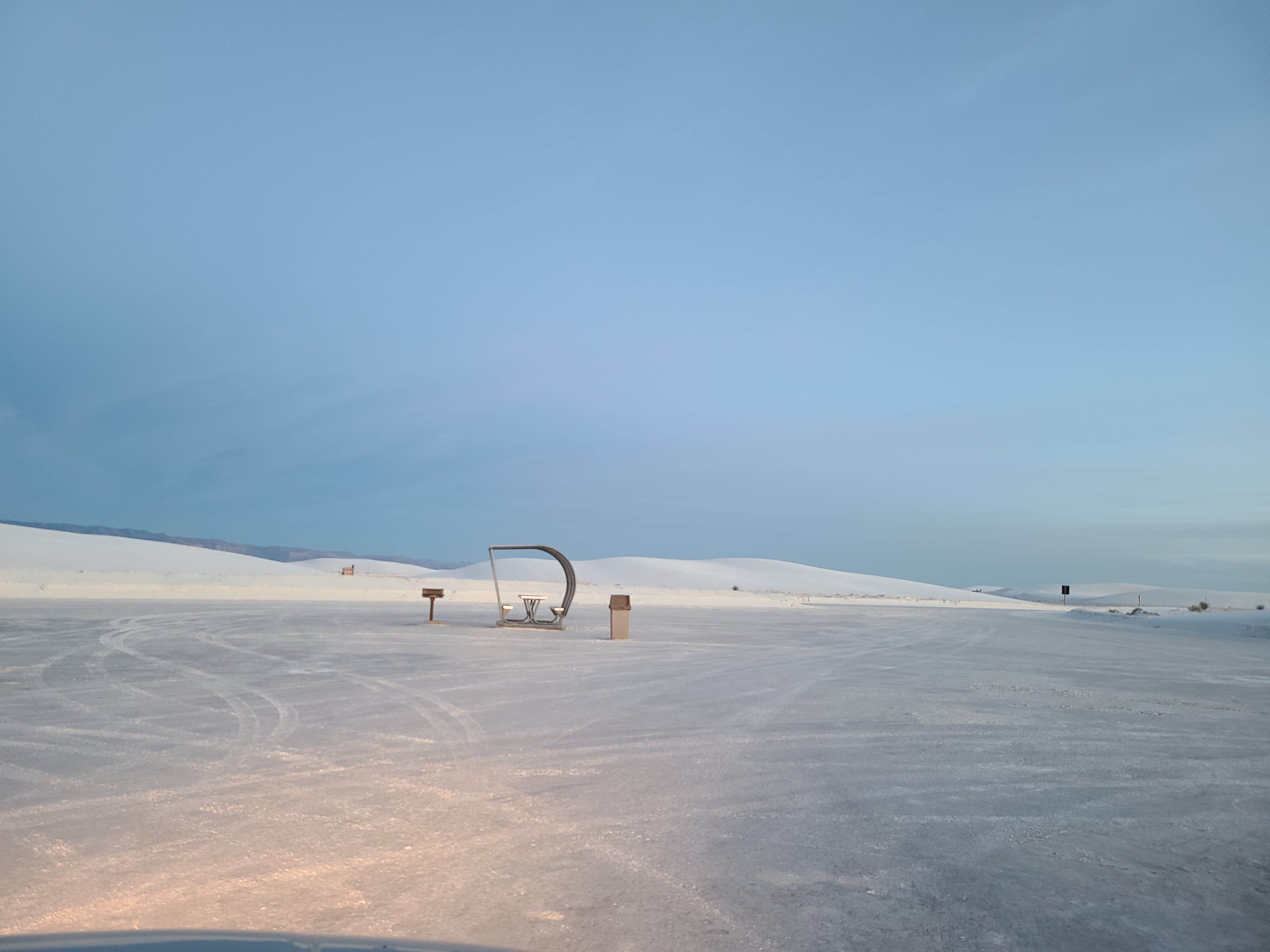 Camper-submitted photo at Backcountry Primitive Sites — White Sands National Park near Timberon, NM