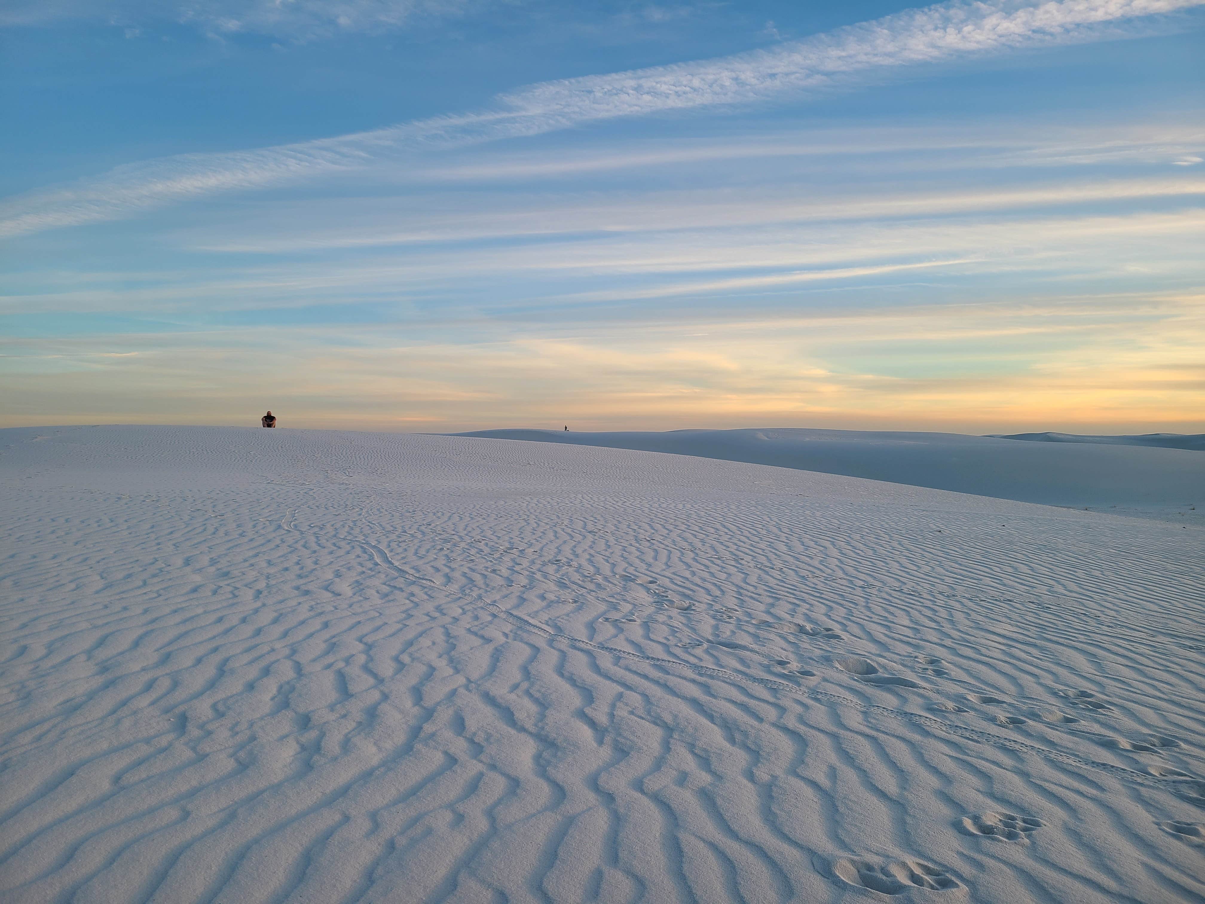 Camper-submitted photo at Backcountry Primitive Sites — White Sands National Park near Timberon, NM