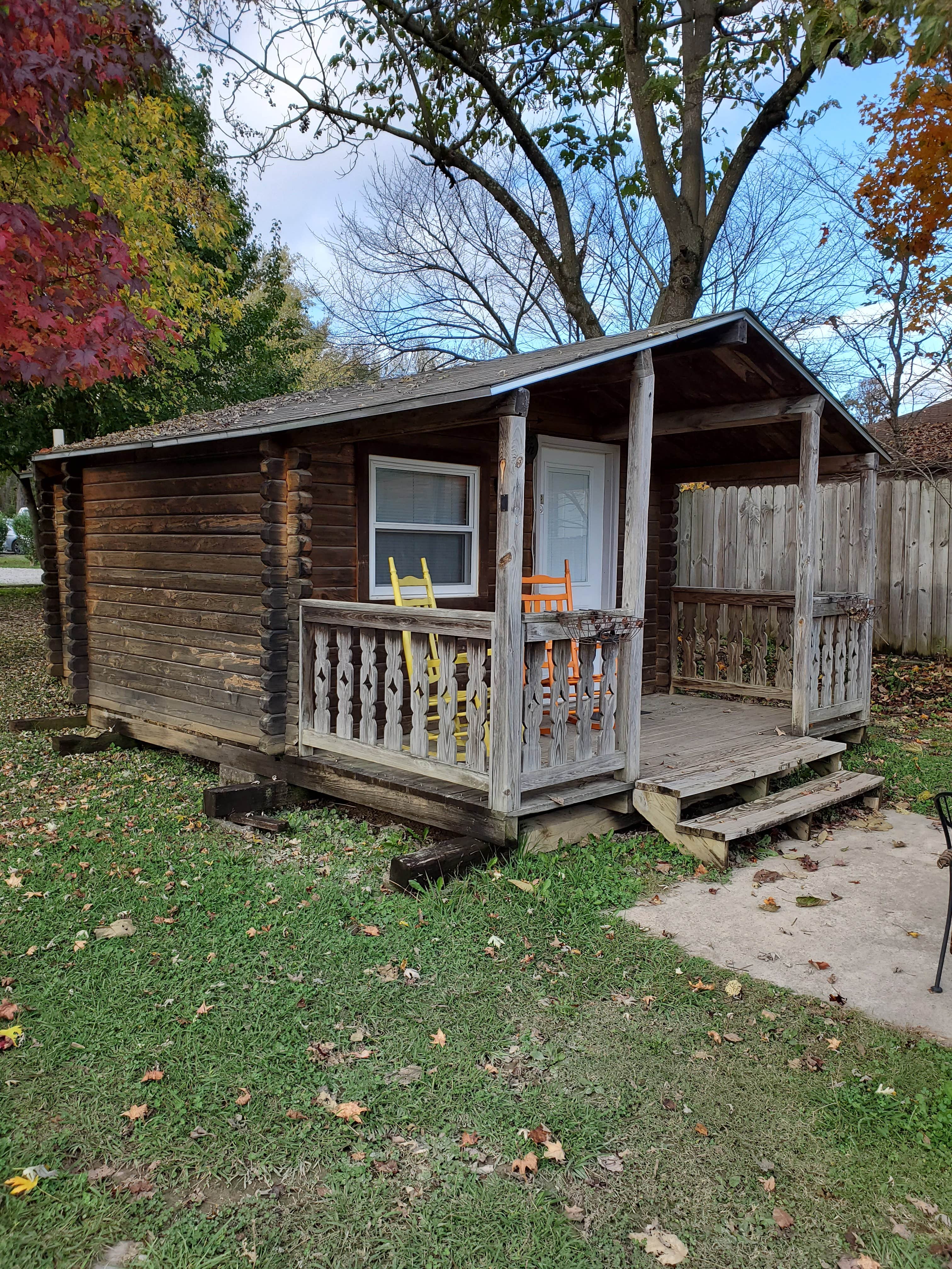 Rick S.'s photo of a cabin at Raccoon Mountain Caverns and Campground near Villanow, GA