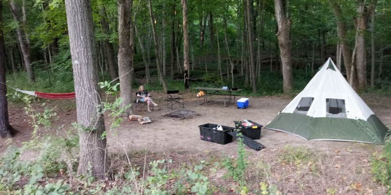 Camper submitted image from Kickapoo State Recreation Area