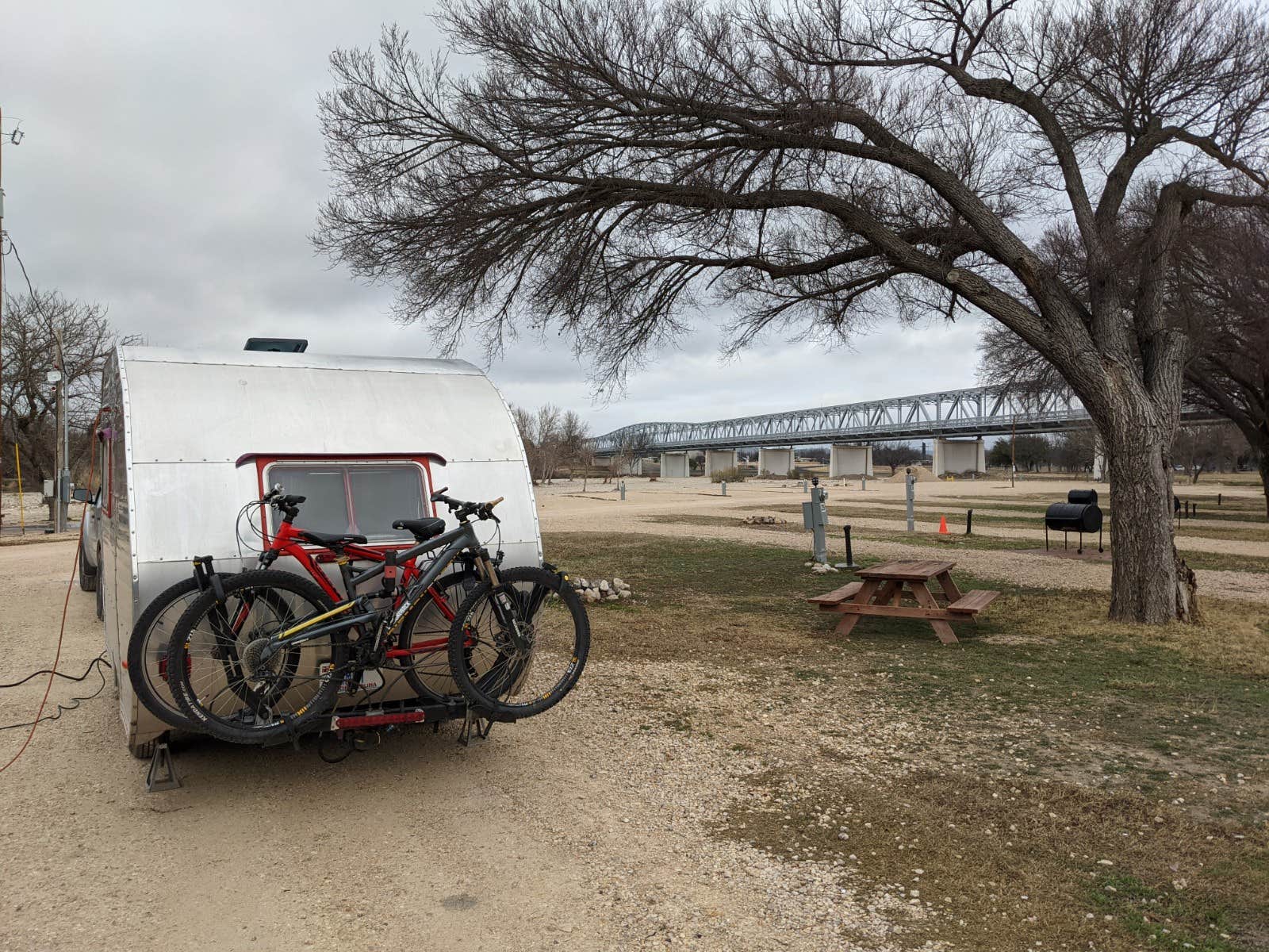 Camping near Schreiner Park in Junction City - PERMANENTLY CLOSED: Tree Cabins RV Resort, Junction, Texas