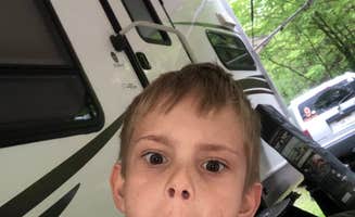 Celestine E.'s photo of rv camping at Tea Creek Campground near Craigsville, WV