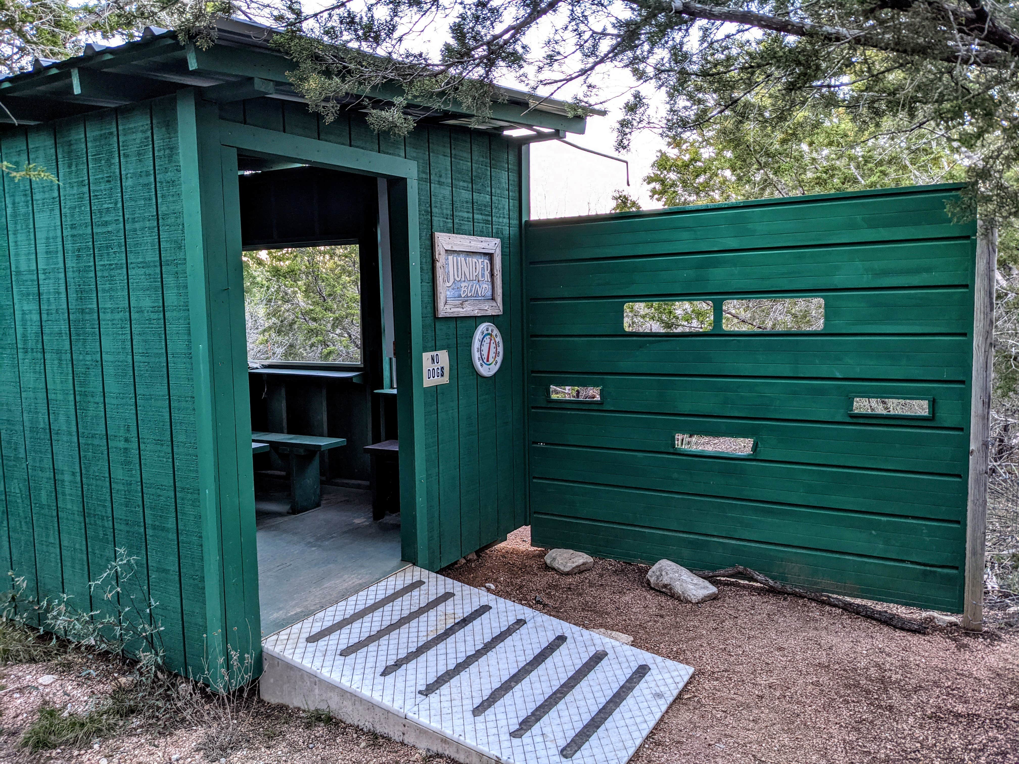 Shari  G.'s photo of glamping accommodations at South Llano River State Park Campground in Texas