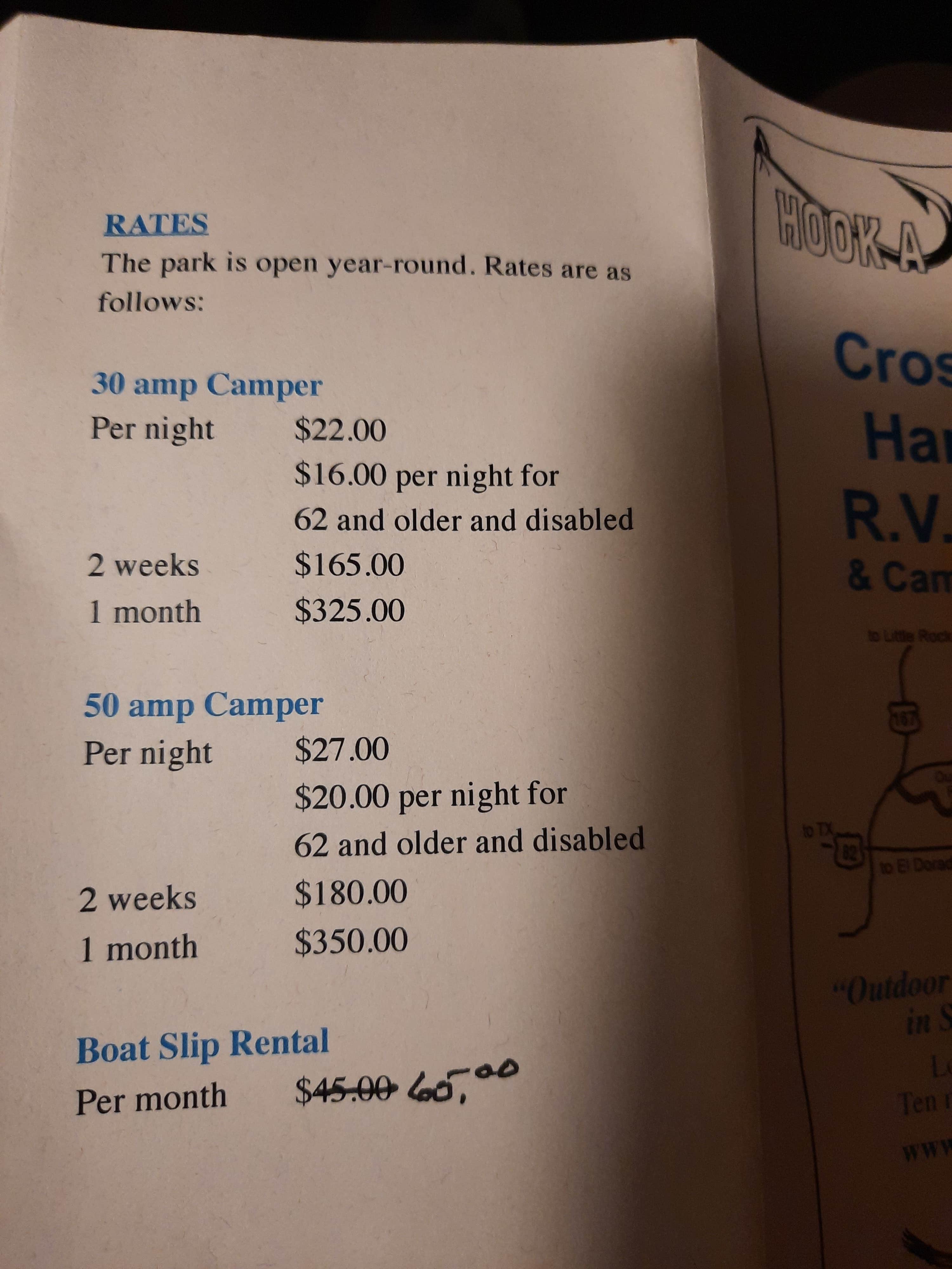 Camping near Moro Bay State Park Campground: Crossett RV Park, Crossett, Arkansas