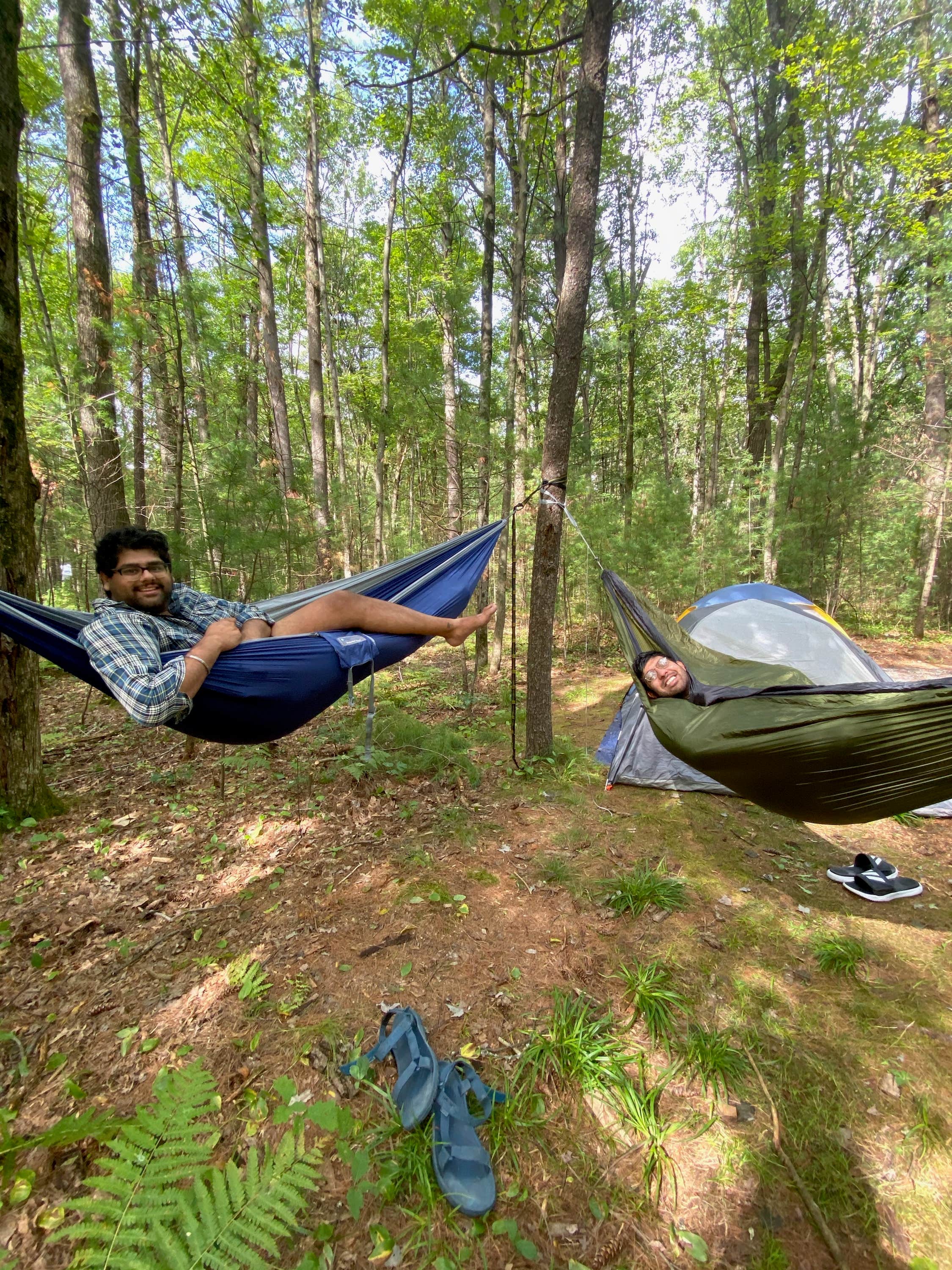 Camper-submitted photo at Castle Mound Campground — Black River State Forest near Humbird, WI
