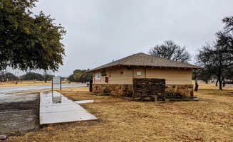Shari  G.'s photo of glamping accommodations at Lake Brownwood State Park Campground near Bangs, TX