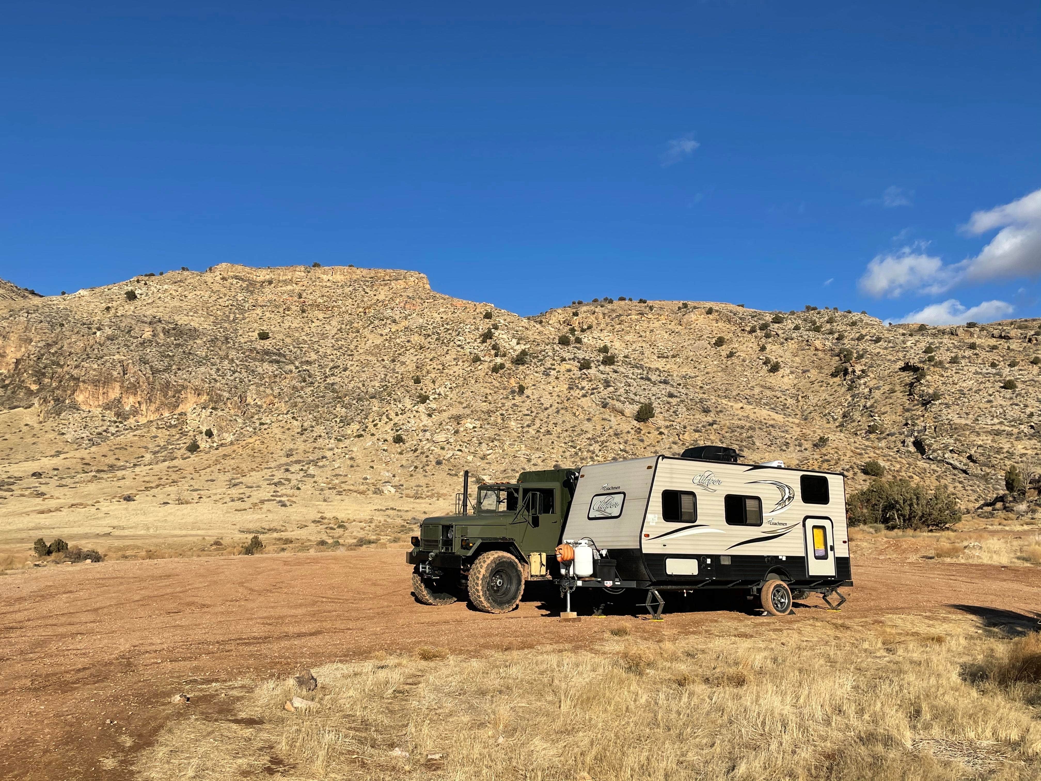 Camper-submitted photo at Toquerville Falls Primitive near Gunlock, UT