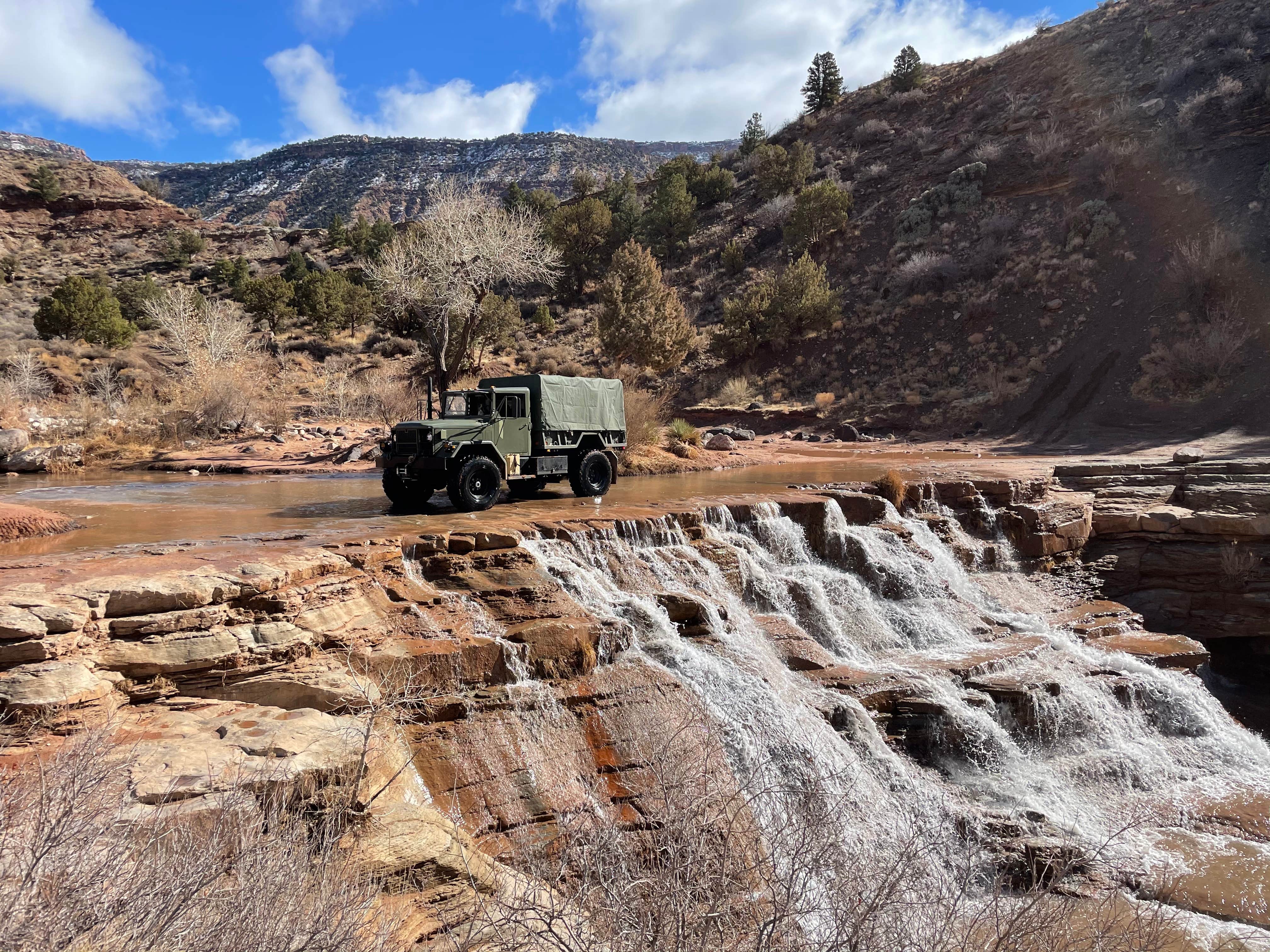 Camper-submitted photo at Toquerville Falls Primitive near Gunlock, UT