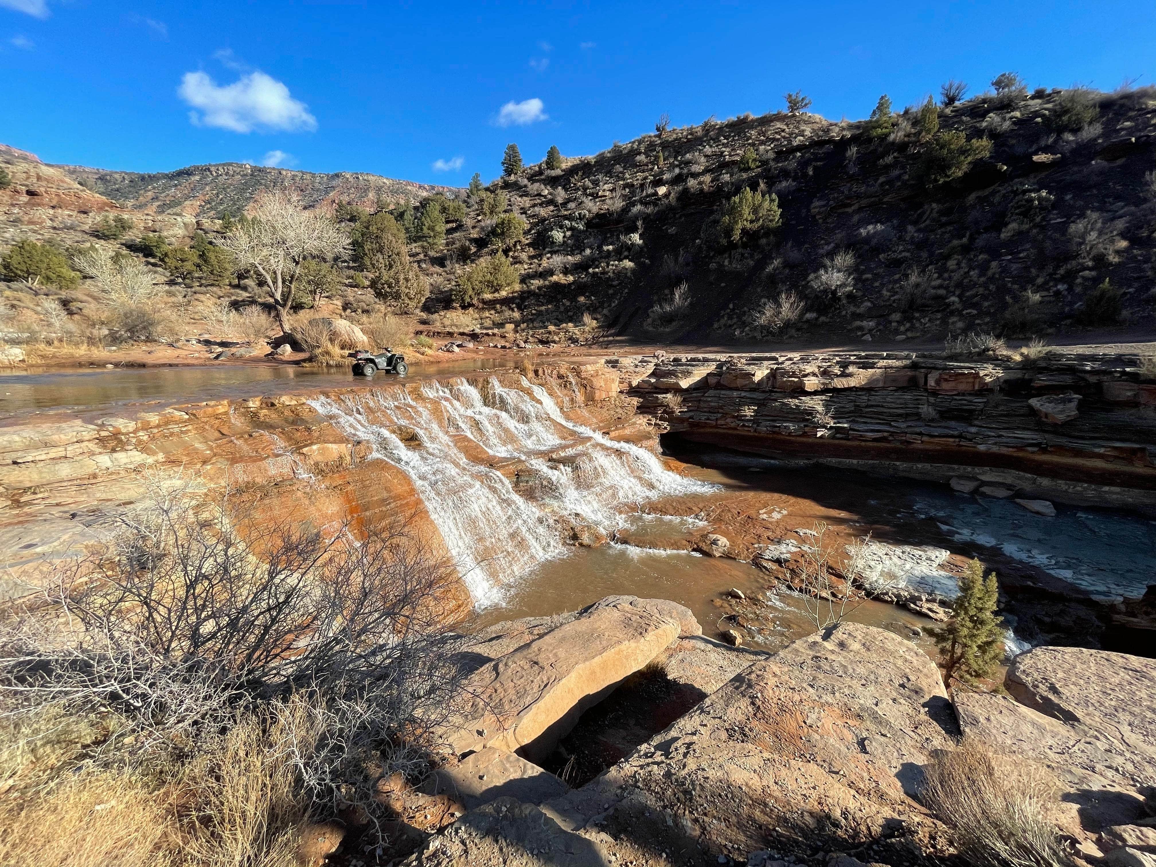 Camper-submitted photo at Toquerville Falls Primitive near Gunlock, UT