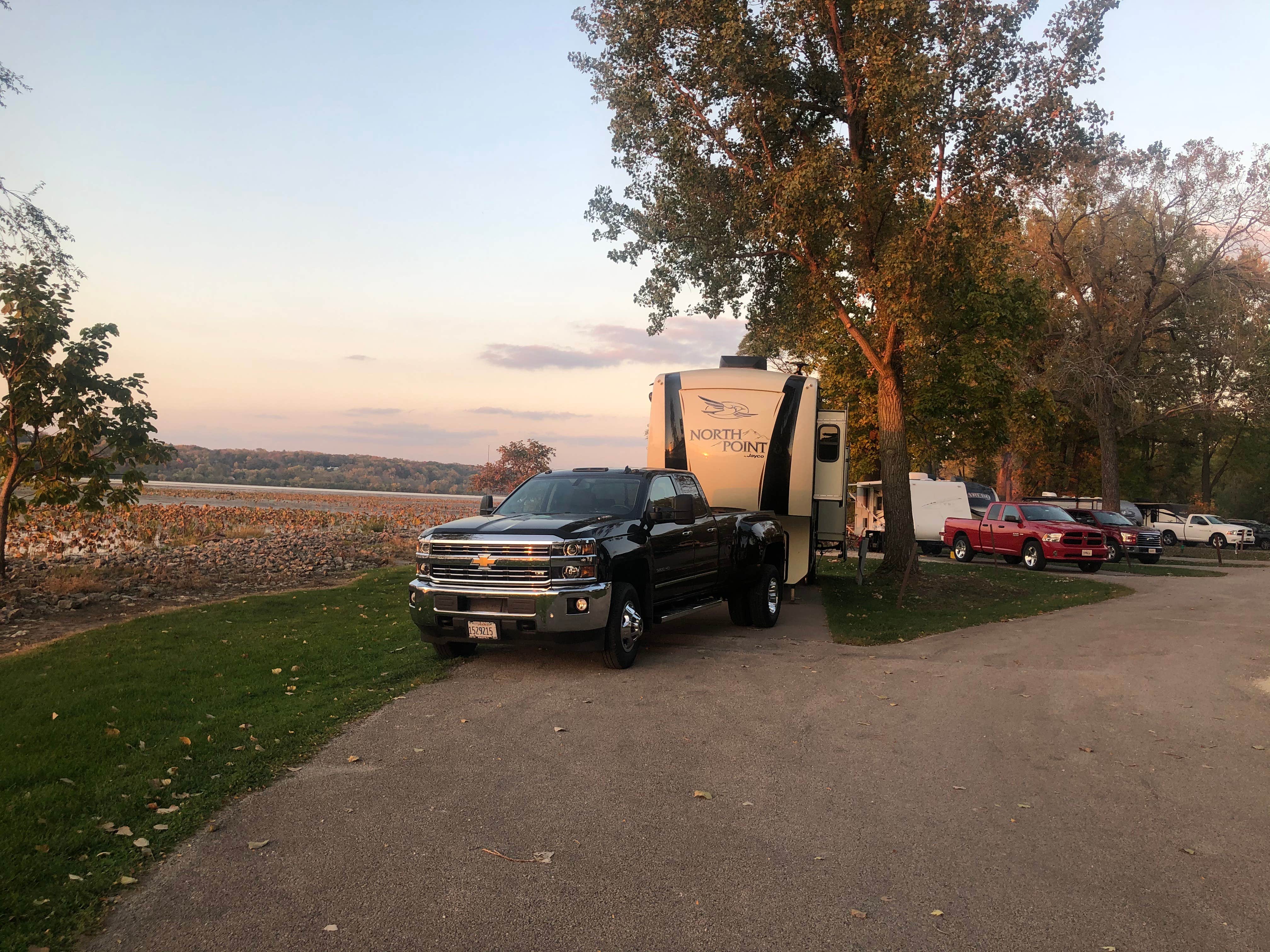 Lee D.'s photo of rv camping at Fishermans Corner - Mississippi River near Oxford Junction, IA