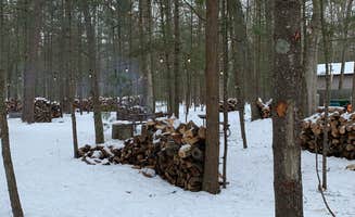 Melissa M.'s photo of a cabin at Lake Michigan Campground at Muskegon State Park Campground near Spring Lake, MI