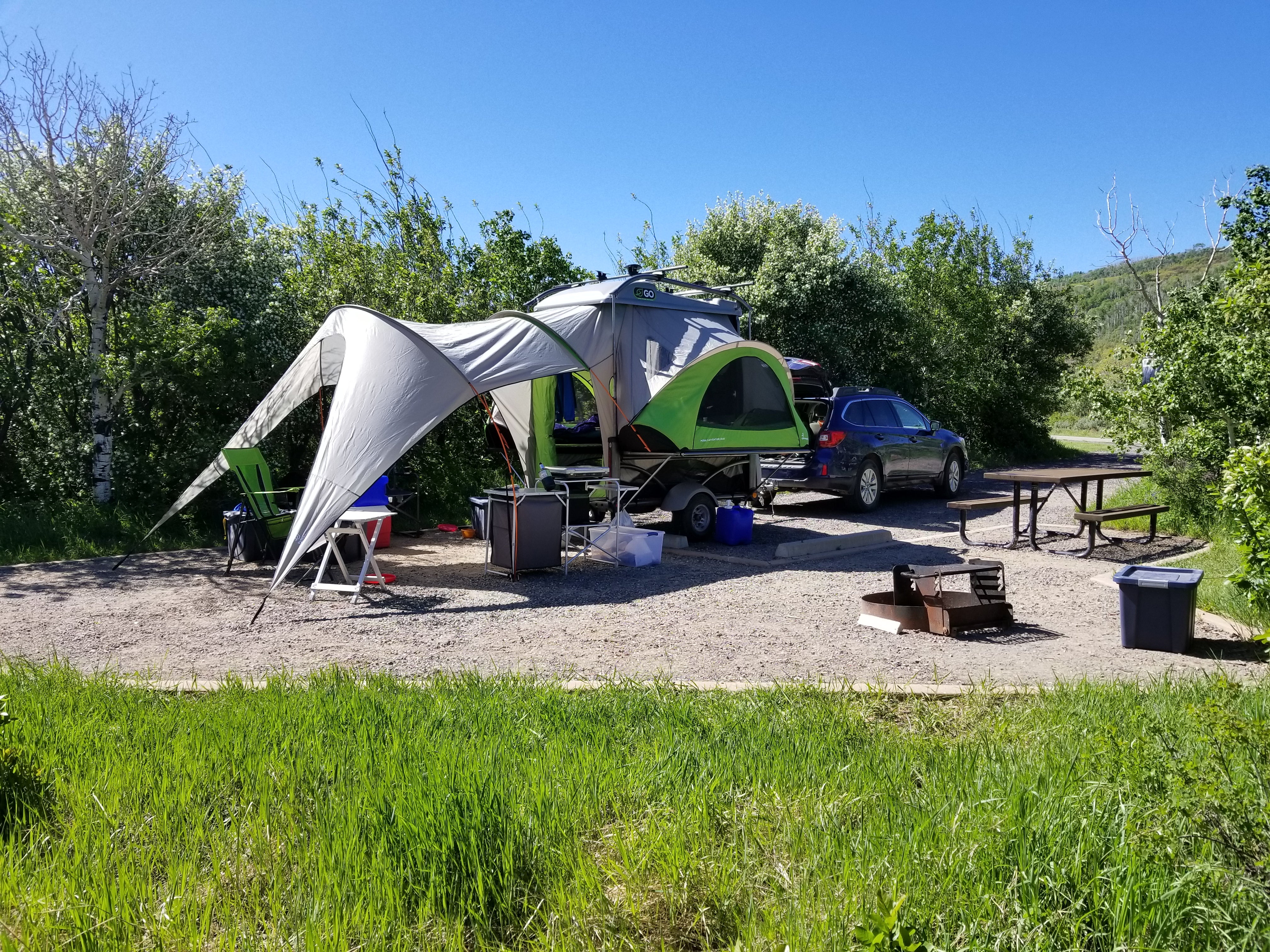 Camper submitted image from Aspen Grove Campground — Vega State Park - 3