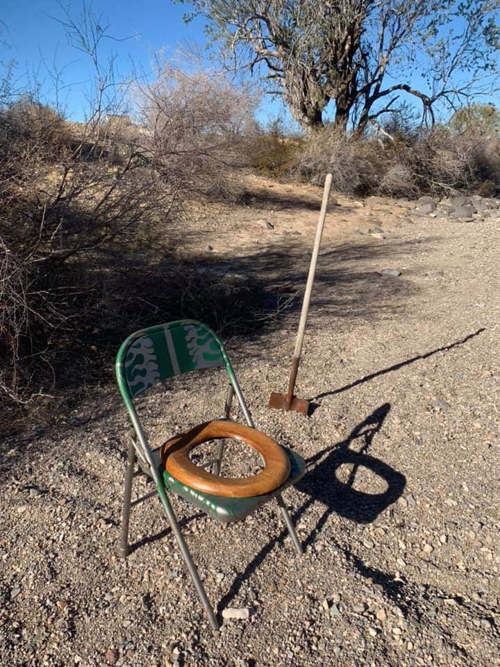 Camper-submitted photo at Ramsey Mine Rd BLM / Dispersed Camping near Wenden, AZ