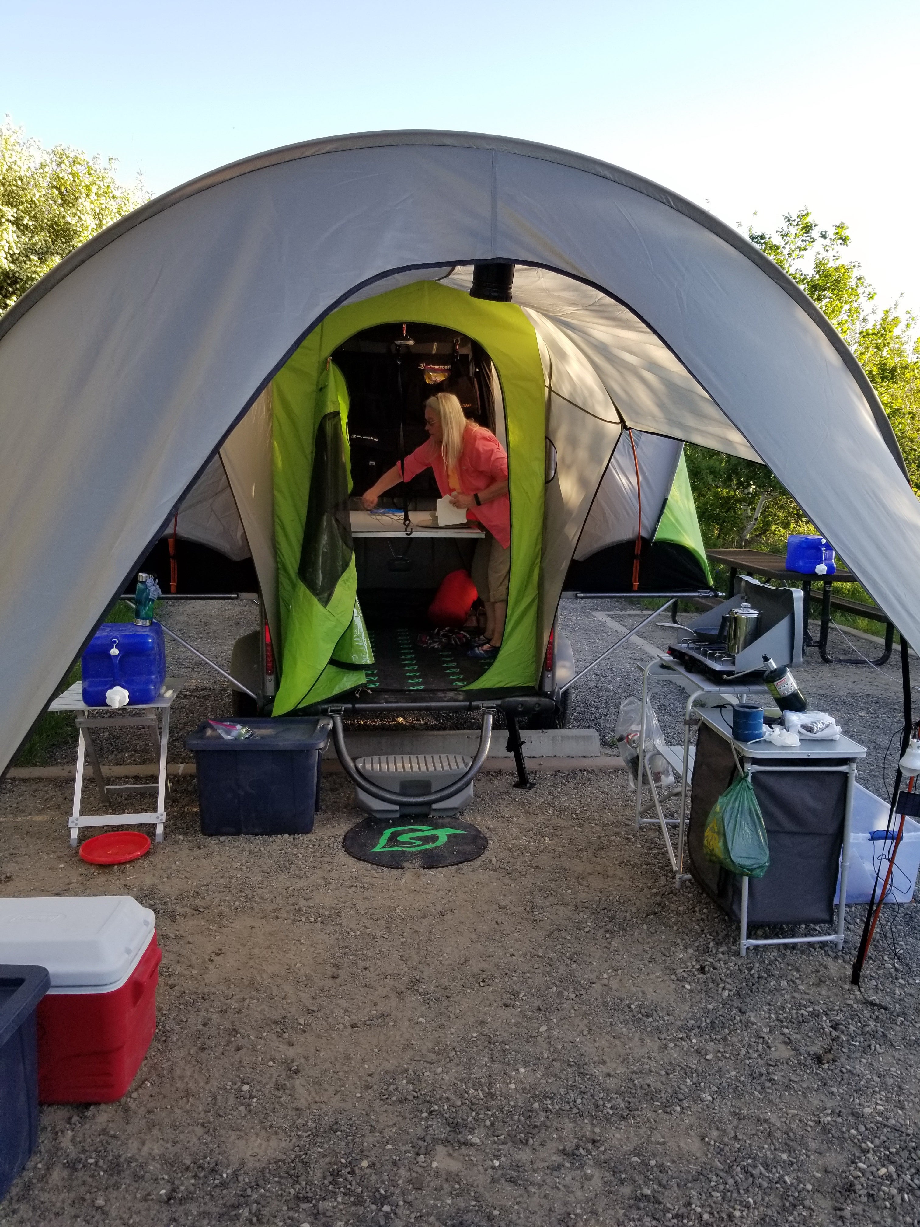 Camper submitted image from Aspen Grove Campground — Vega State Park - 4