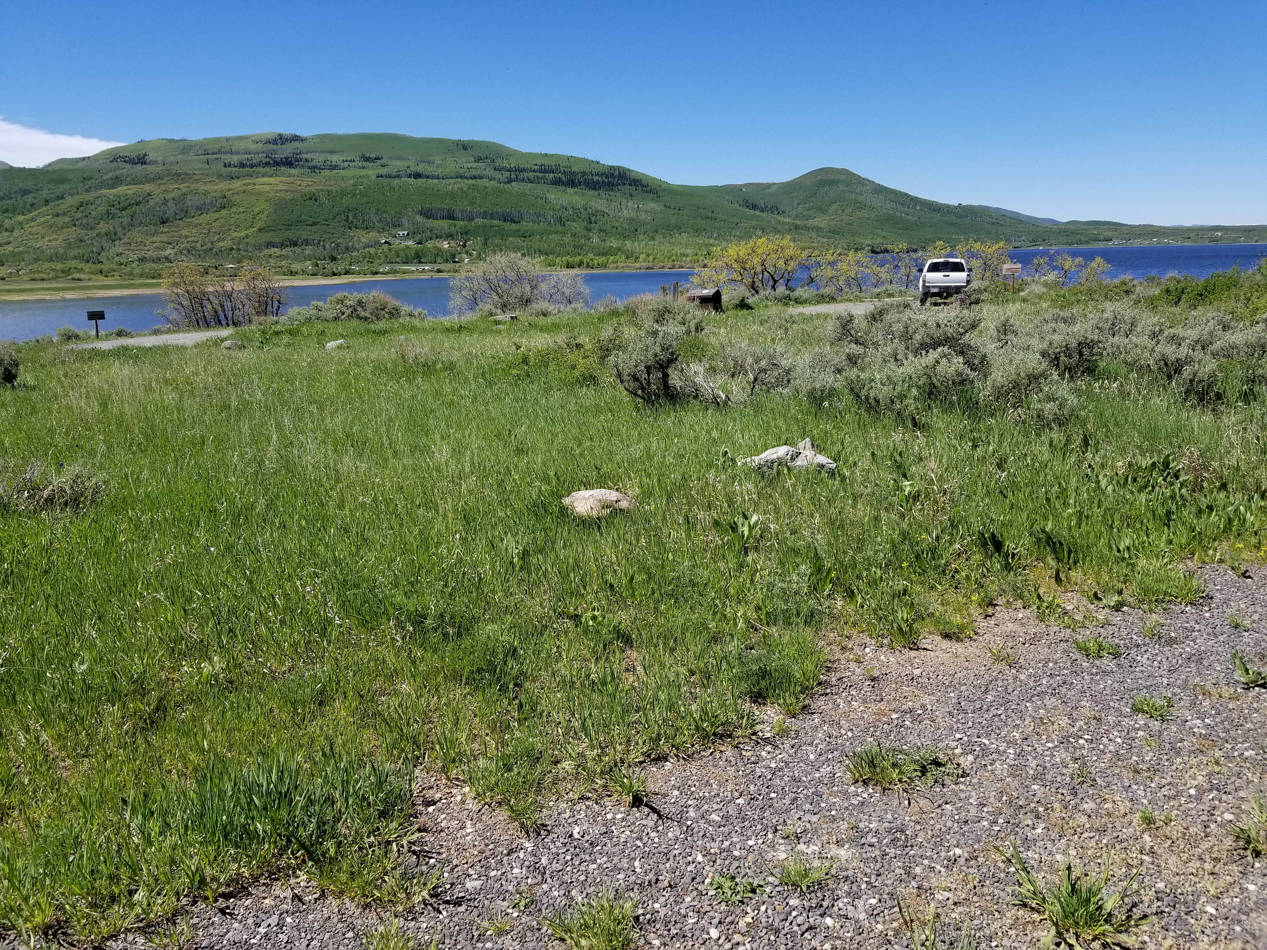 Camper-submitted photo at Aspen Grove Campground — Vega State Park near Collbran, CO