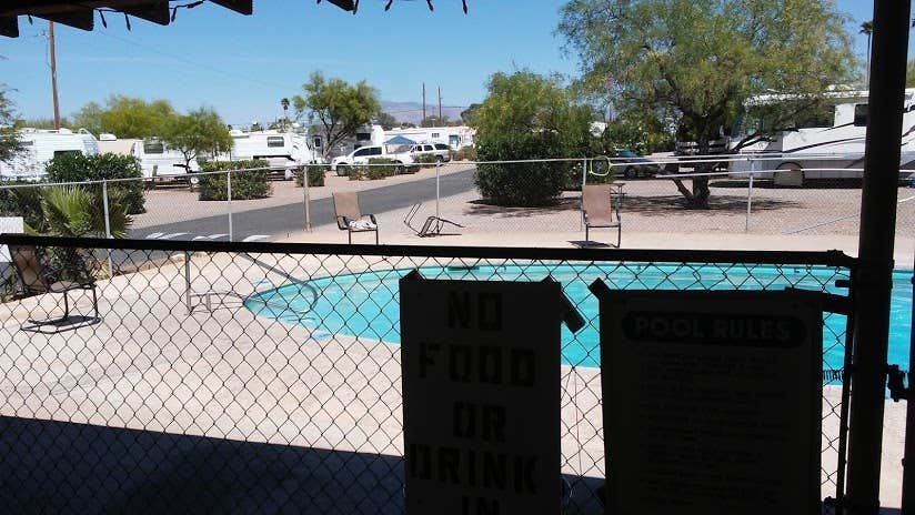 Camping near Cactus Country RV Park - 55+: Crazy Horse RV Park, Tucson, Arizona