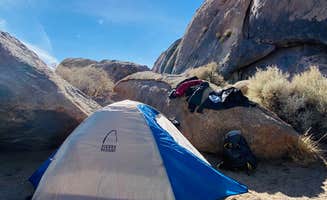 Alejandro L.'s photo of a dispersed camping area at Alabama Hills Recreation Area near Darwin, CA