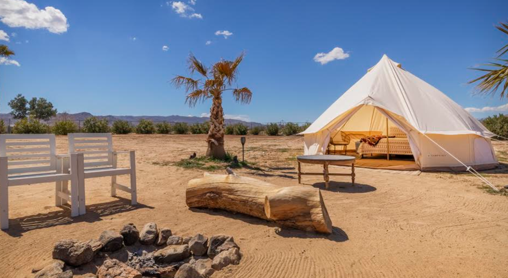 Amy G.'s photo at Electric Yurt with Cowboy Pool near Twentynine Palms, CA