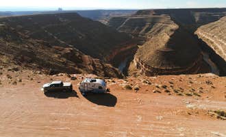 Camping near The View Campground: Goosenecks State Park Campground, Mexican Hat, Utah