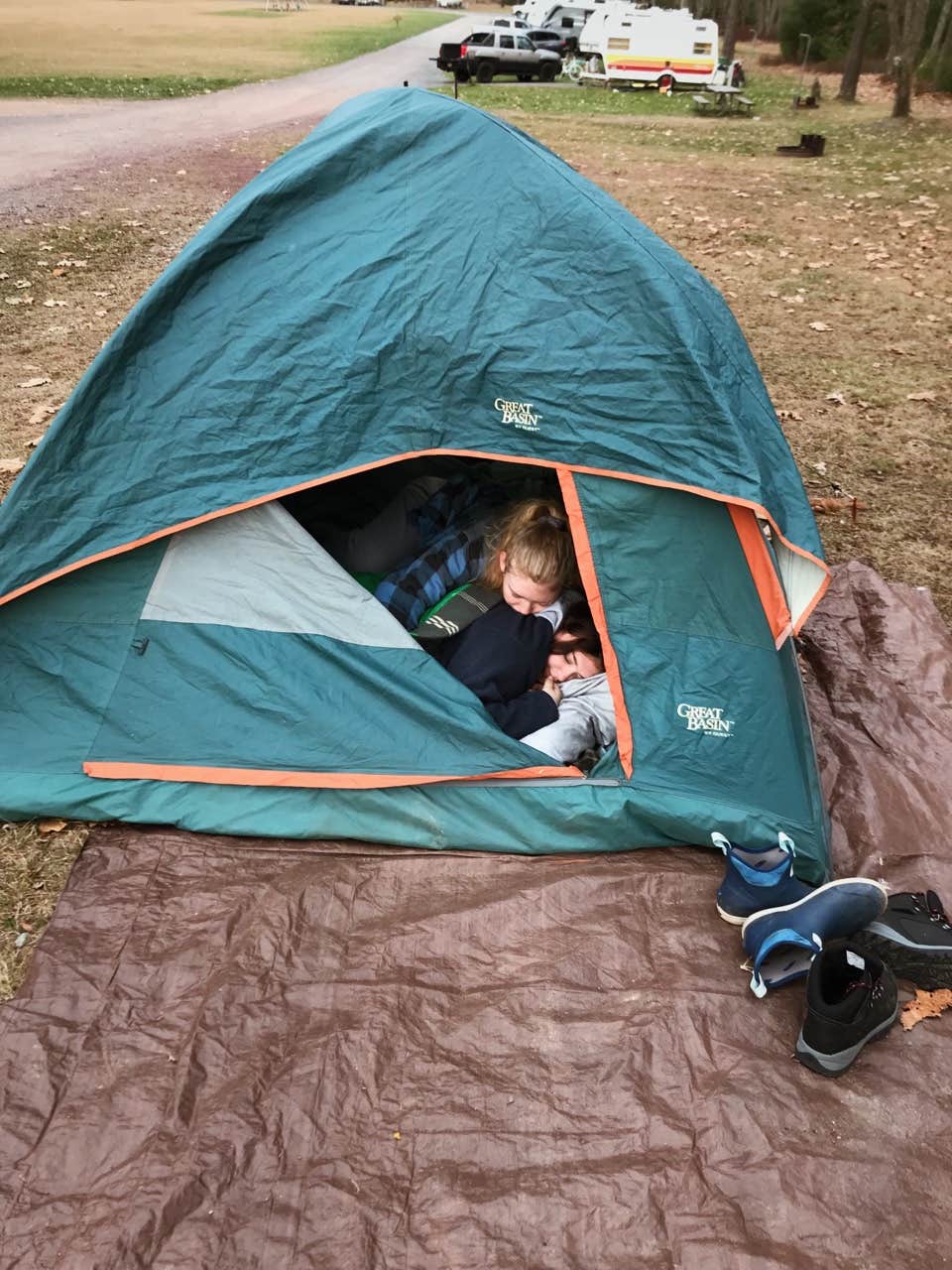 Maya S.'s photo at Hickory Run State Park Campground near Freeland, PA