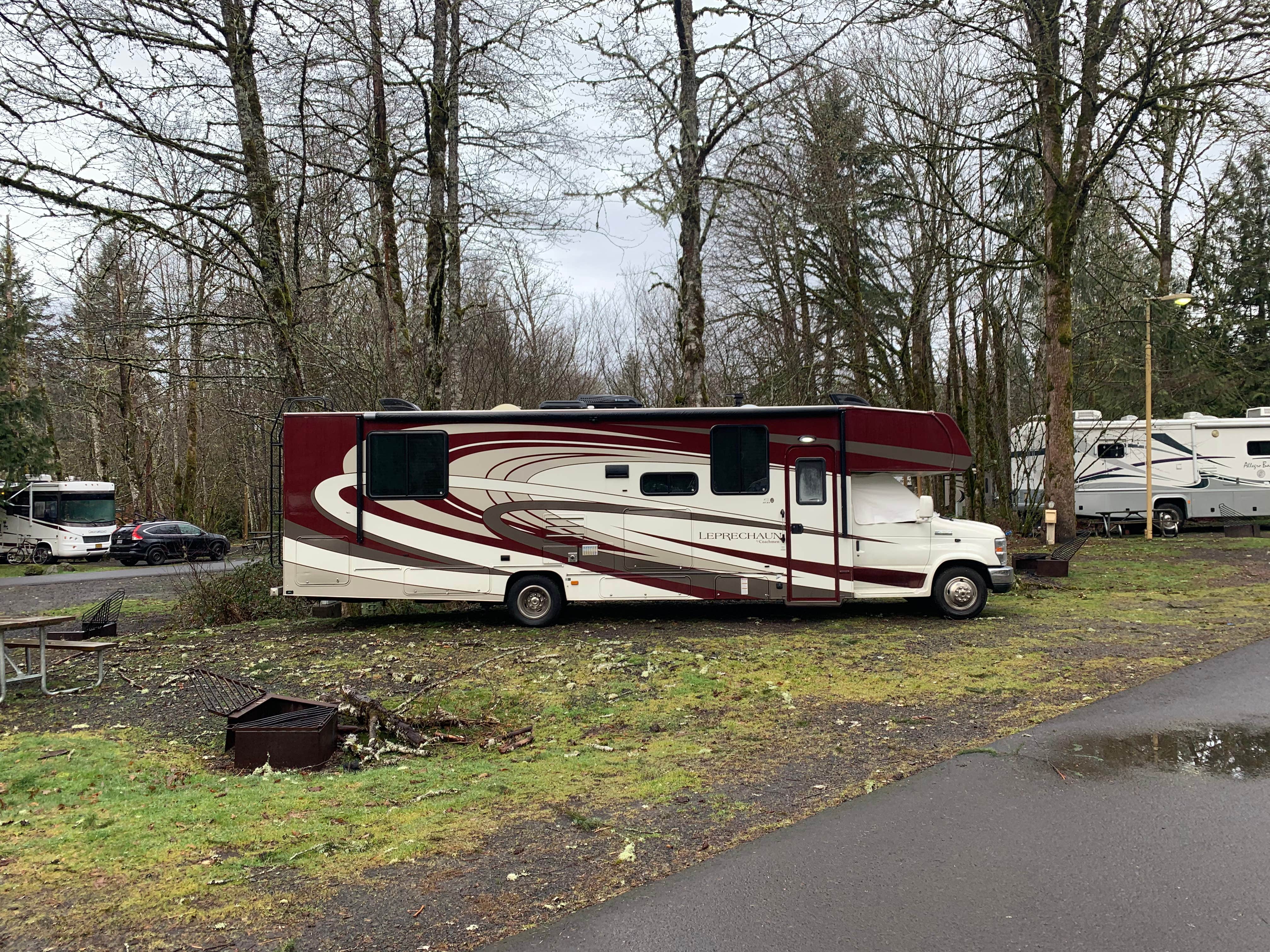 Mark F.'s photo of rv camping at Mt Hood Village Resort near Hillsboro, OR